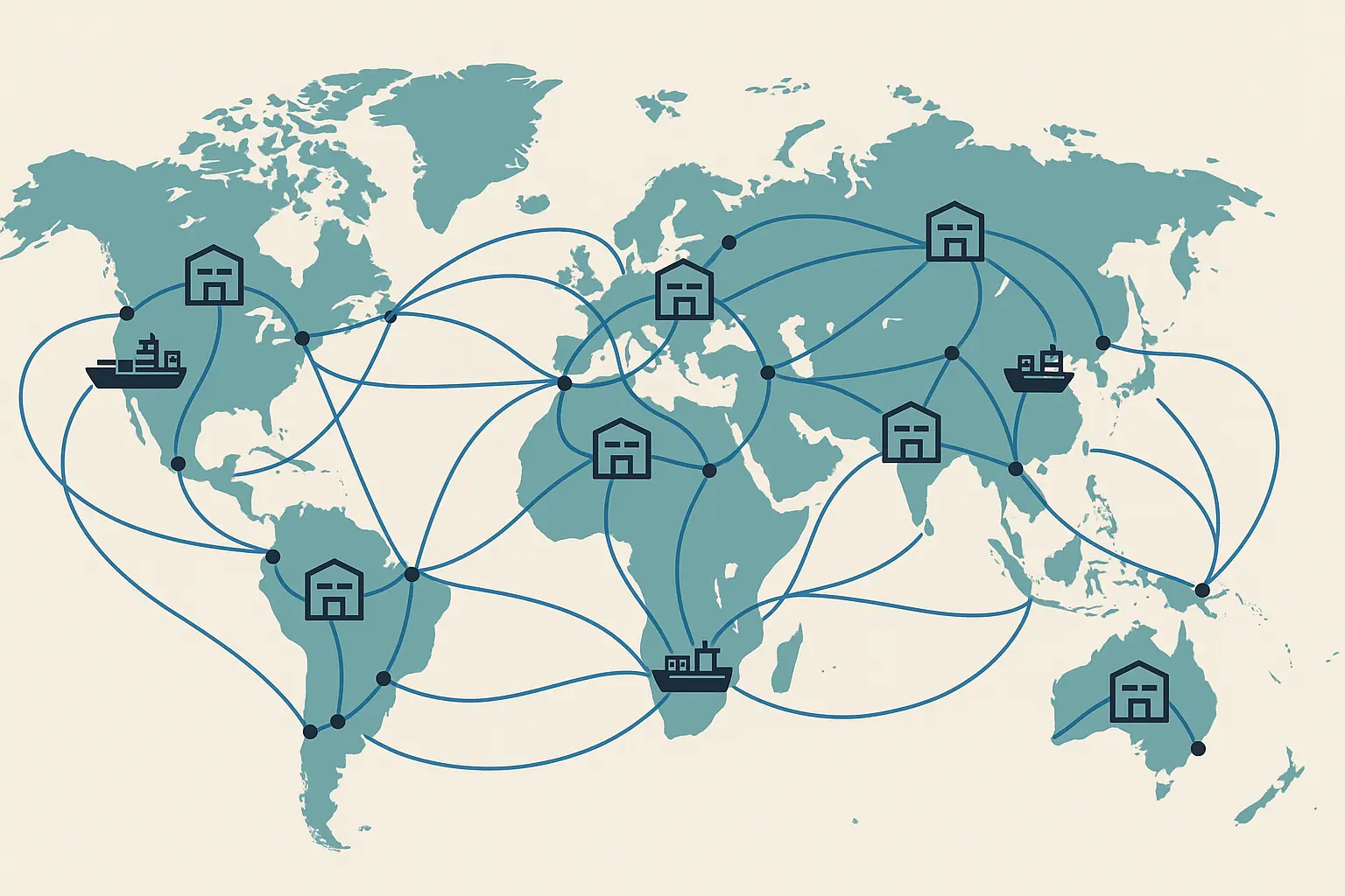 Global logistics optimization and route planning