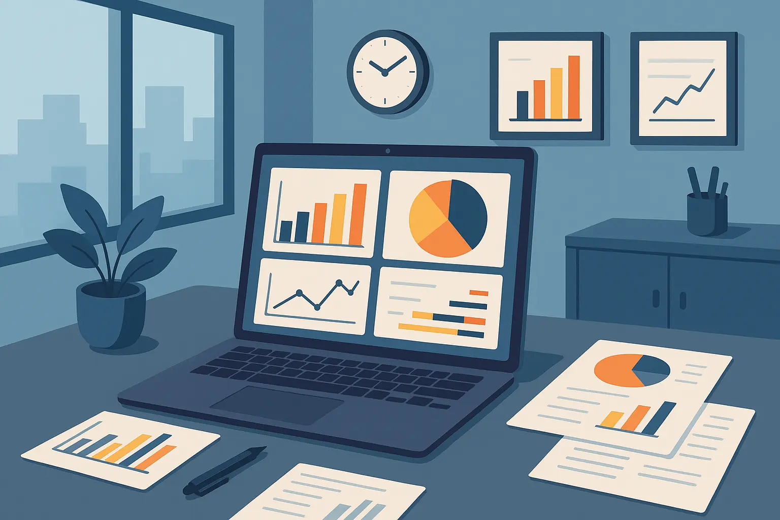 Google Analytics case study framework visualization
