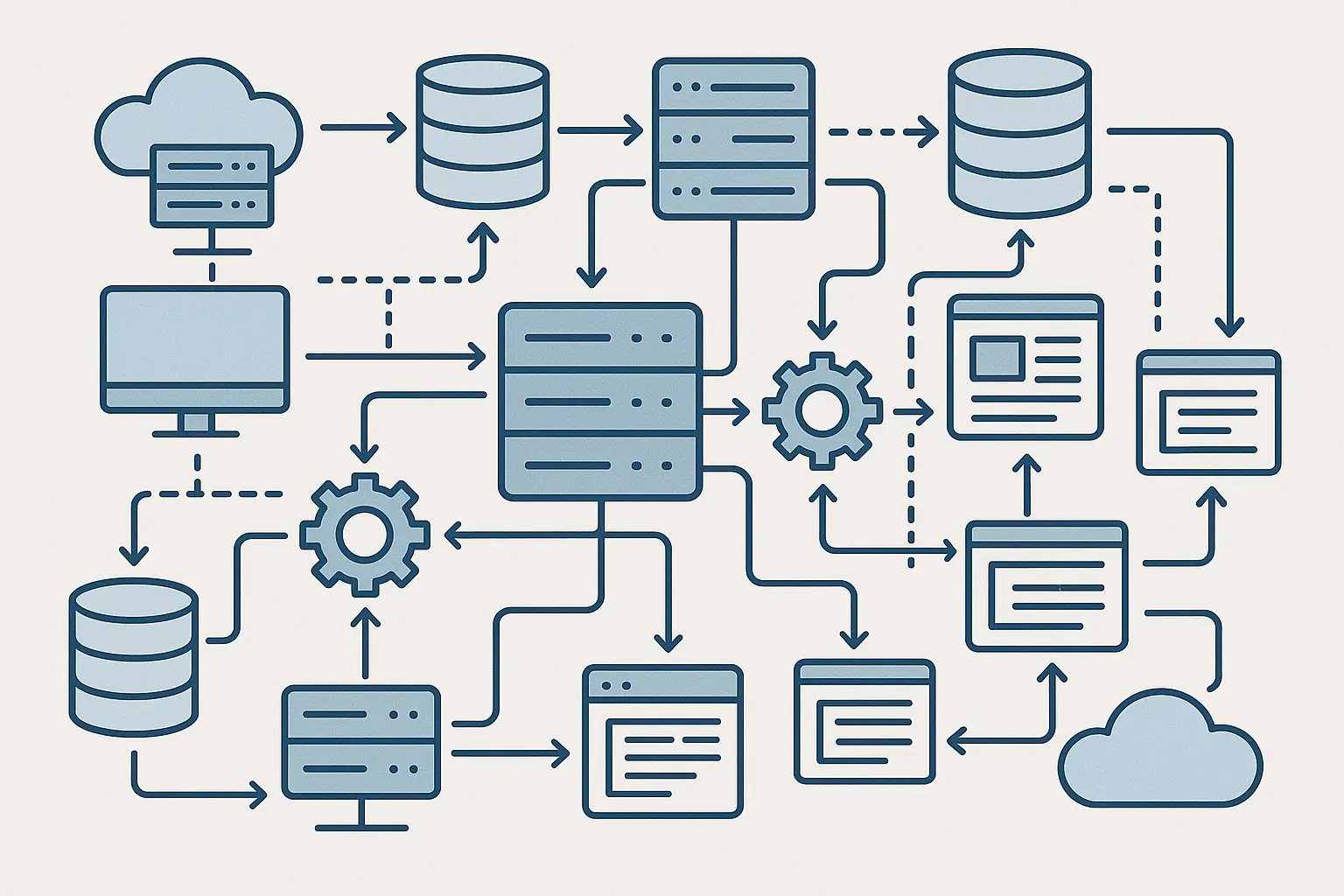 Complex web design project analysis