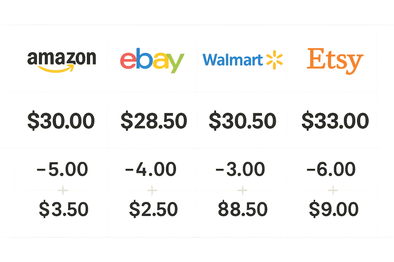 Multi-channel pricing strategy