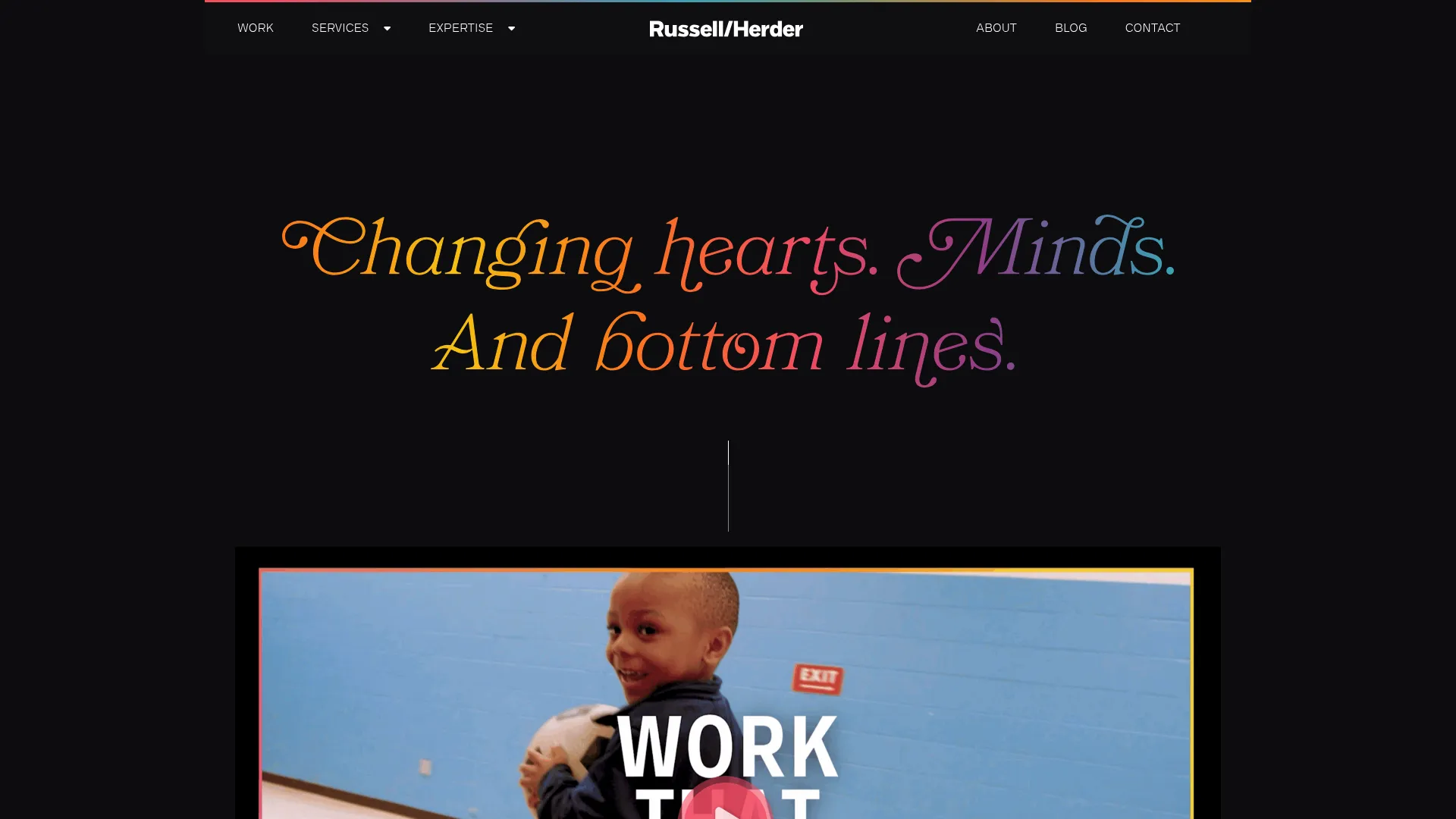 Screenshot of russellherder.com