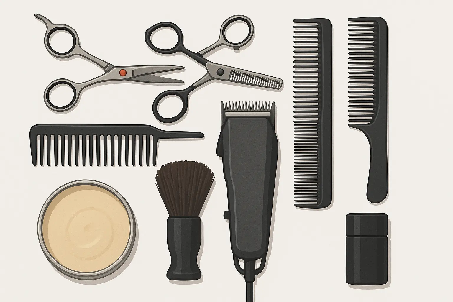 Professional business haircuts for men