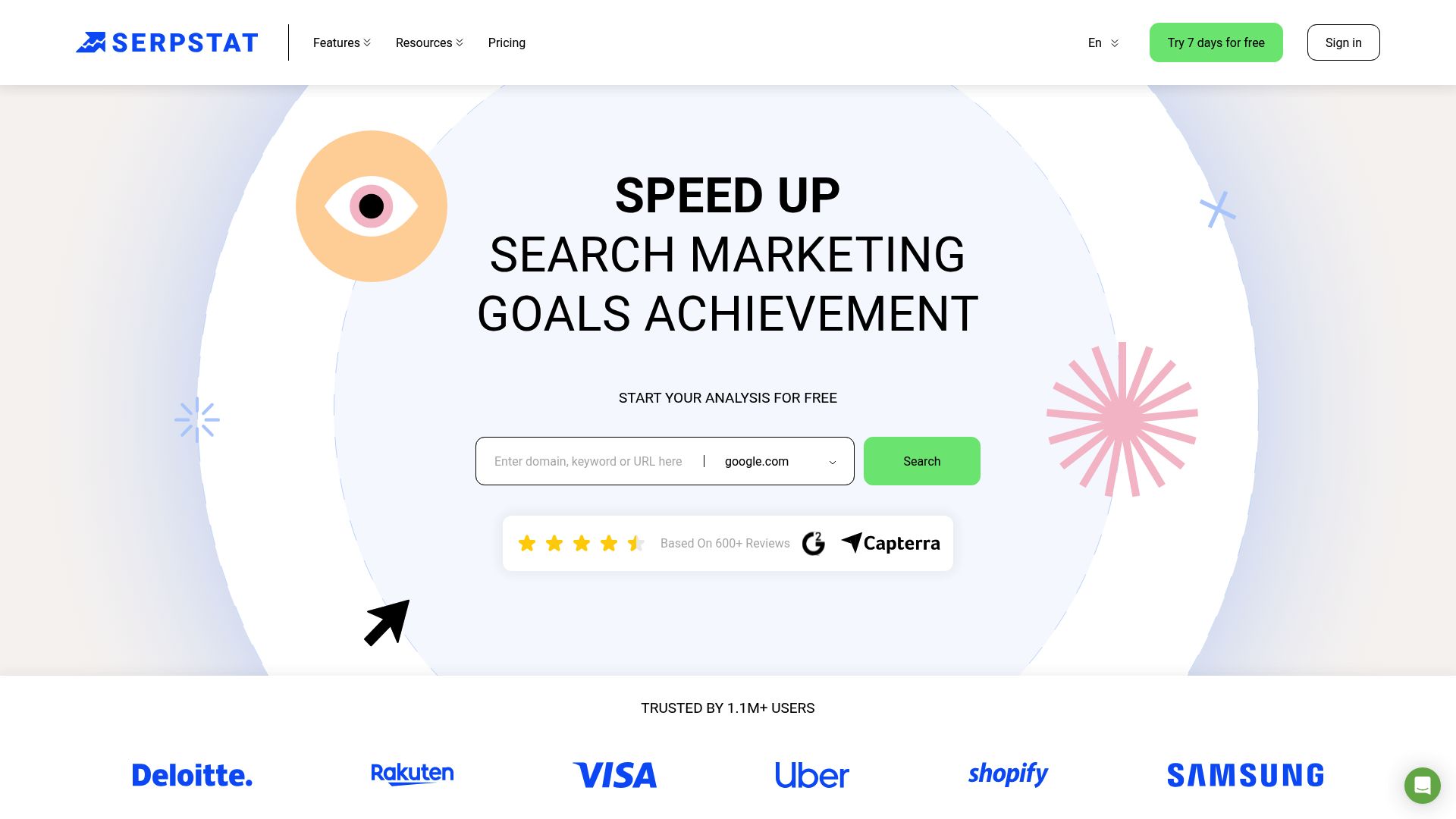Serpstat AI-powered SEO platform