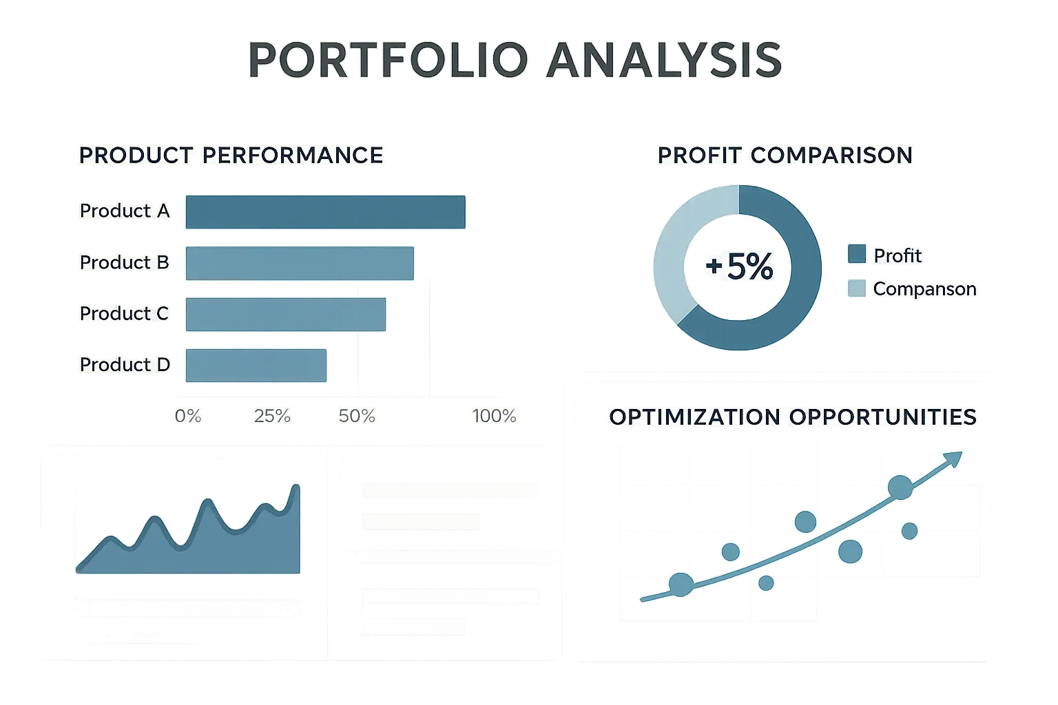 Amazon FBA portfolio performance analysis dashboard