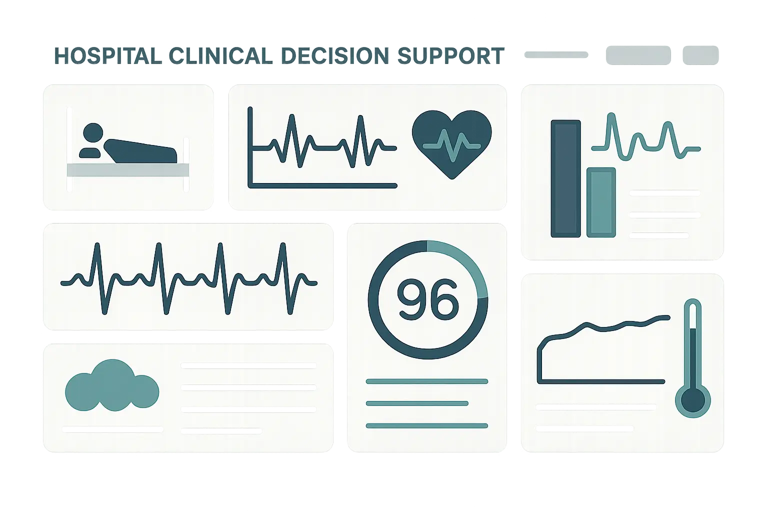 Clinical decision support system dashboard