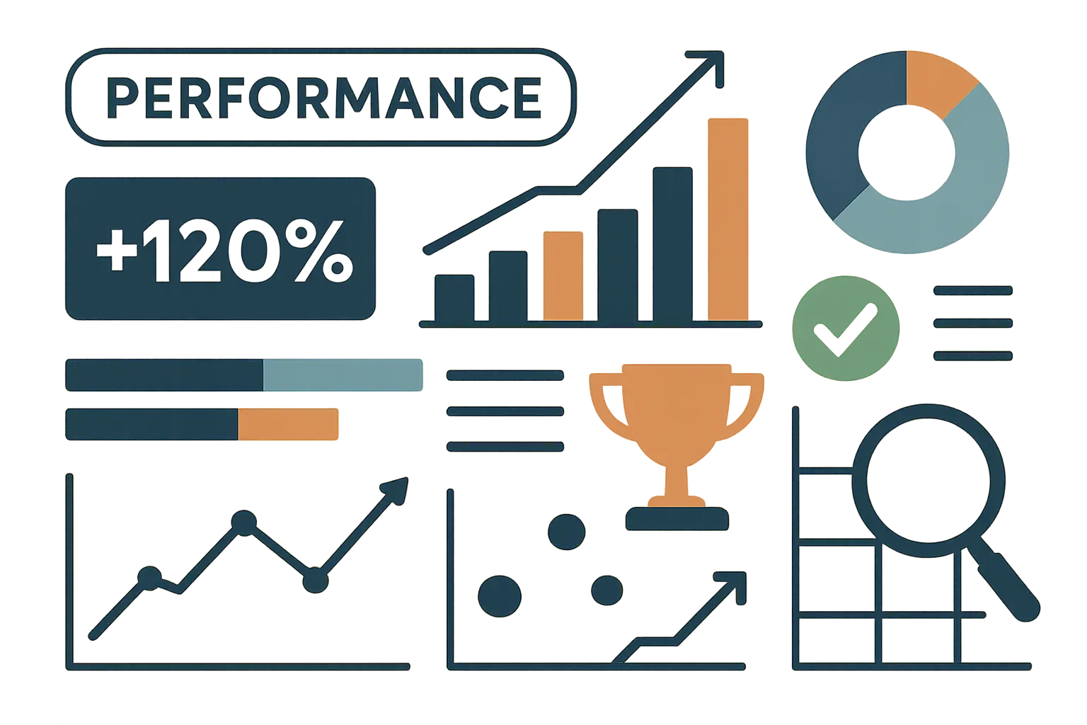 Logo design case study performance metrics comparison