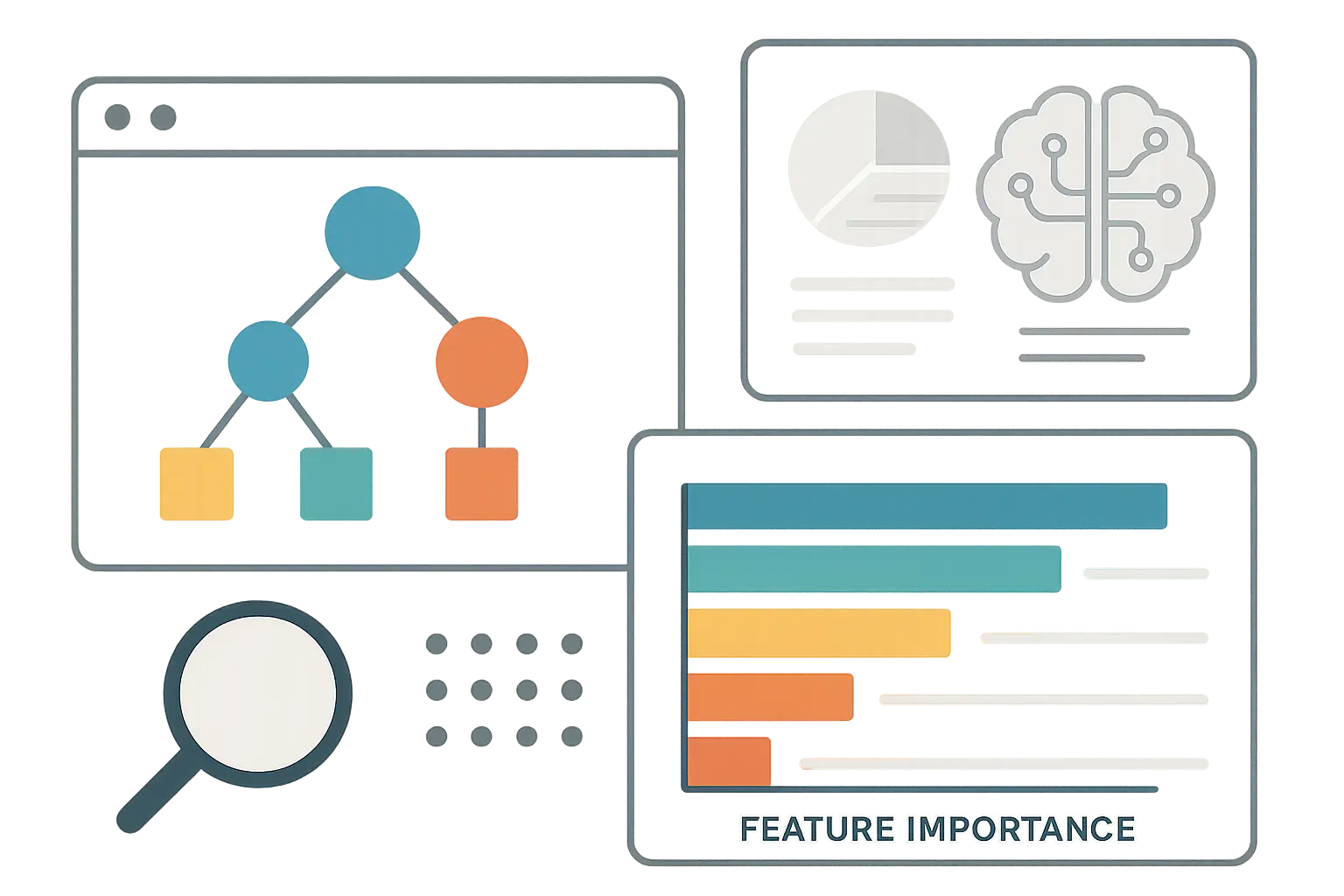Explainable AI systems dashboard