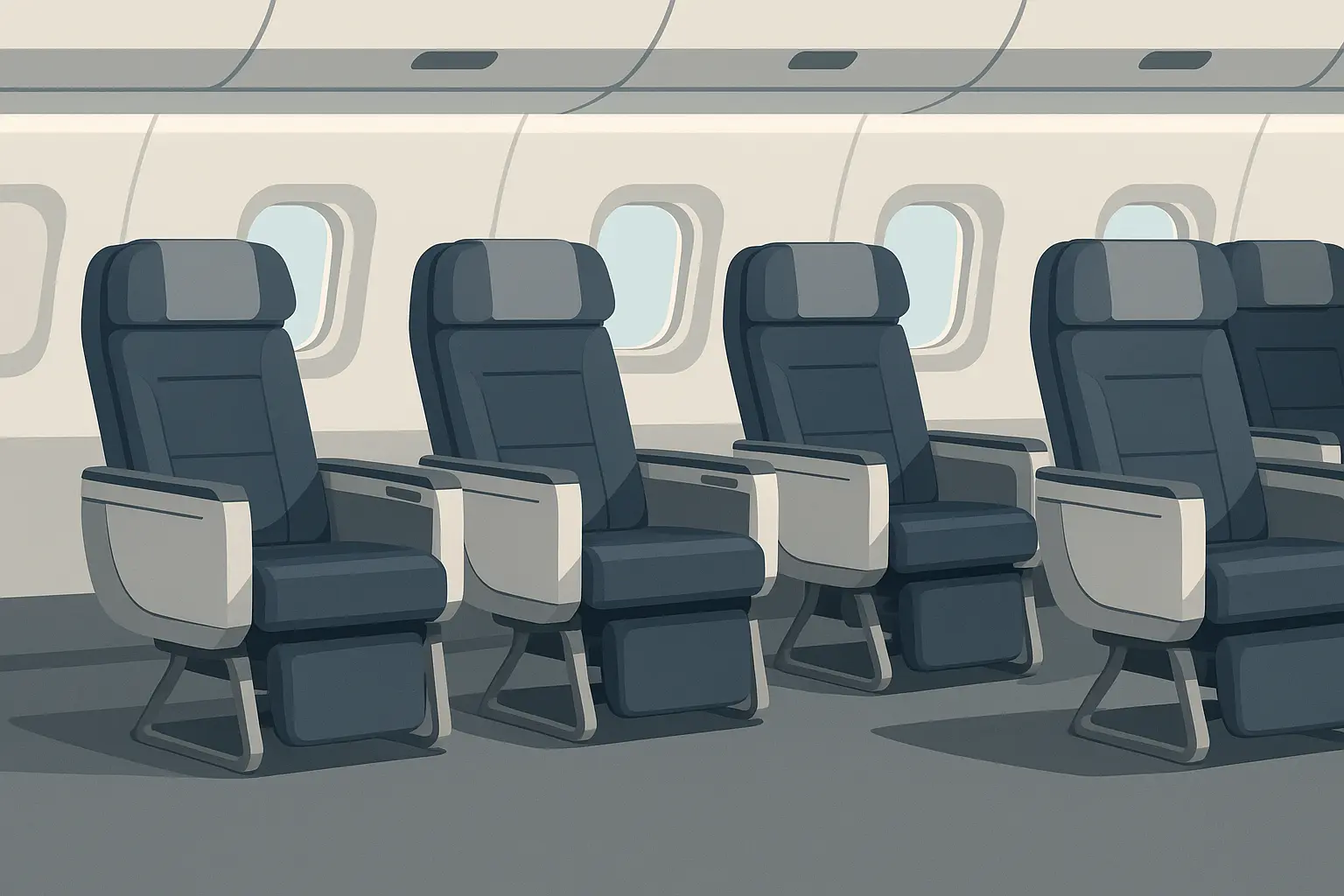 Virgin Australia premium cabin interior