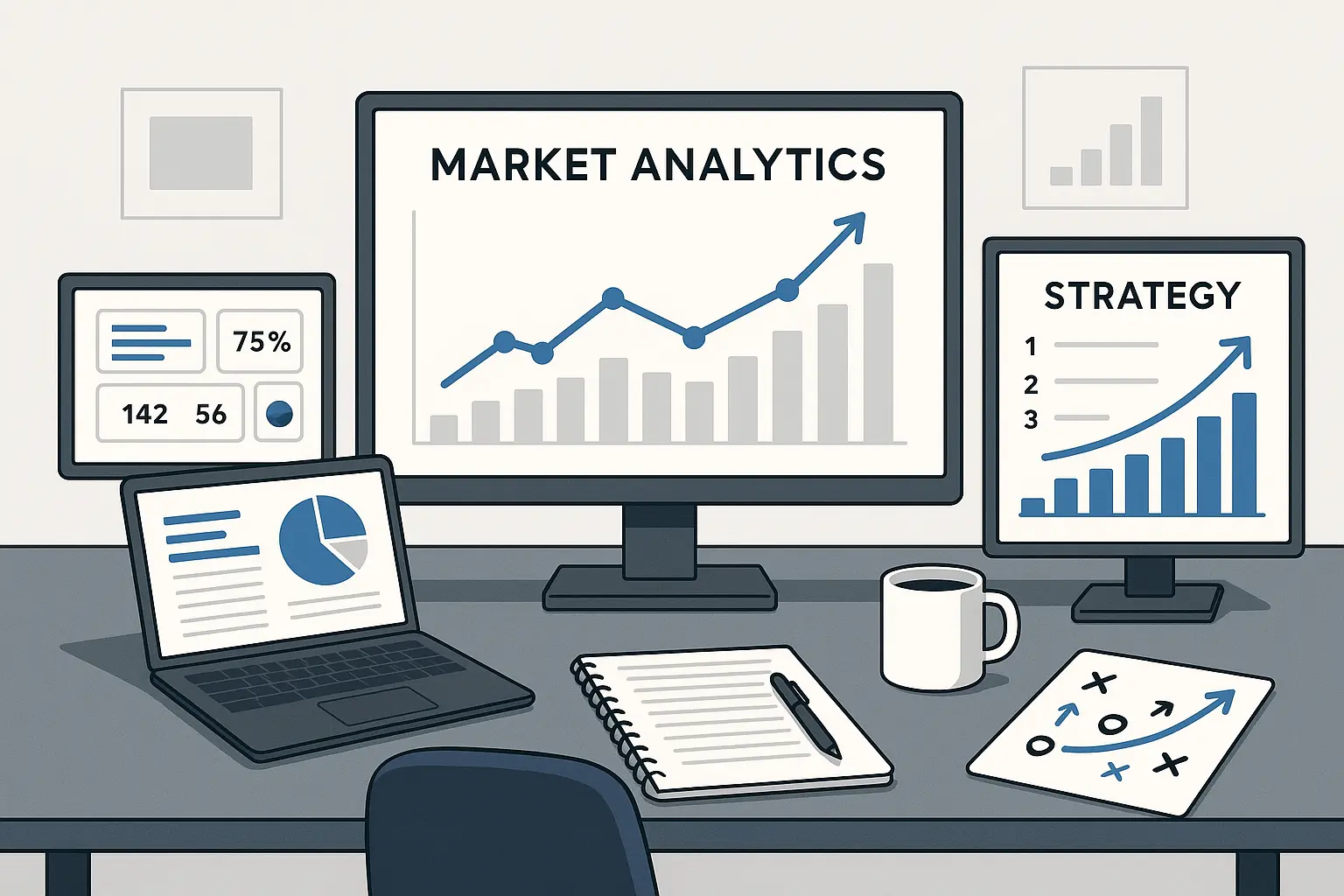 Marketing agency market analysis transformation process