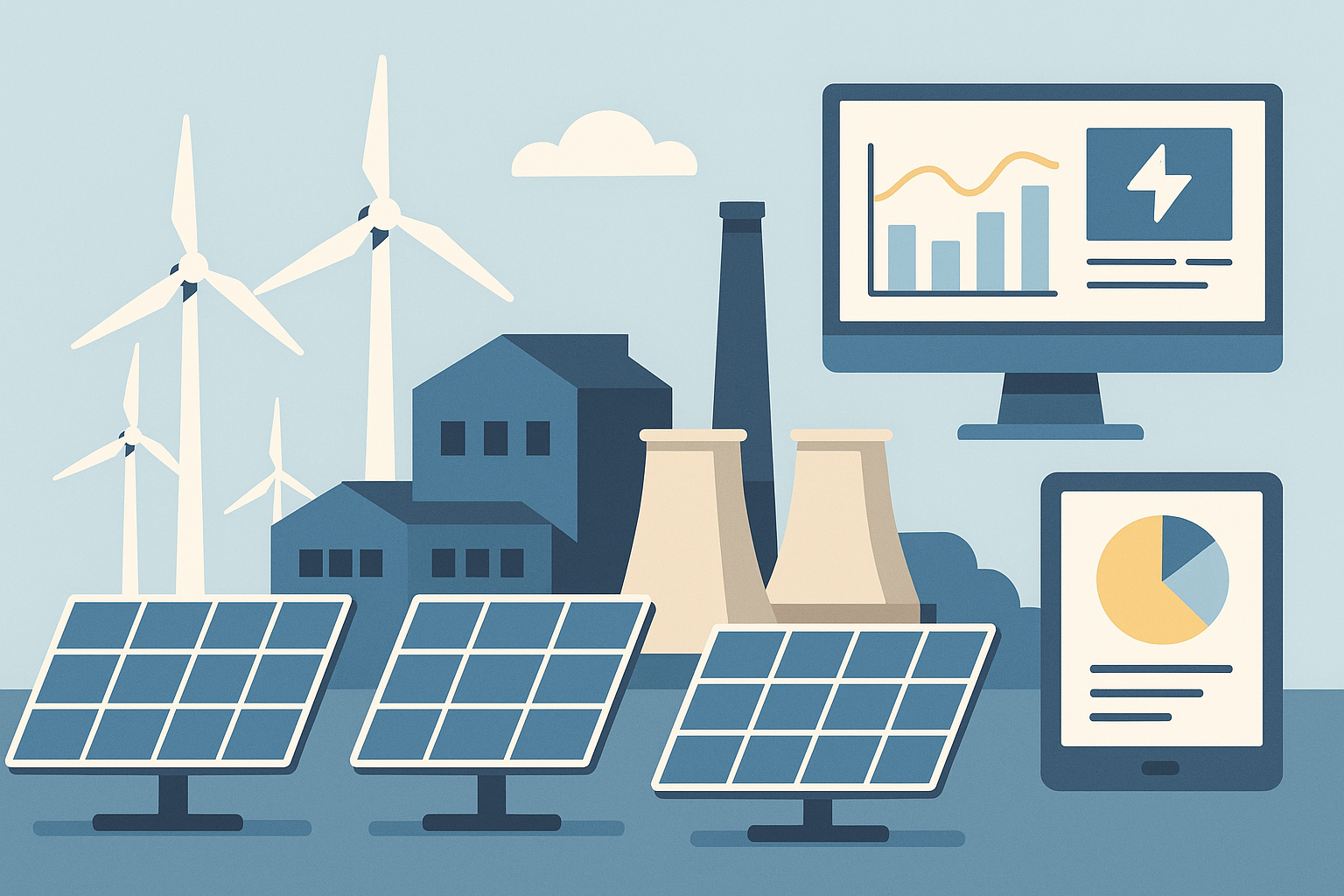 Sustainable manufacturing energy systems
