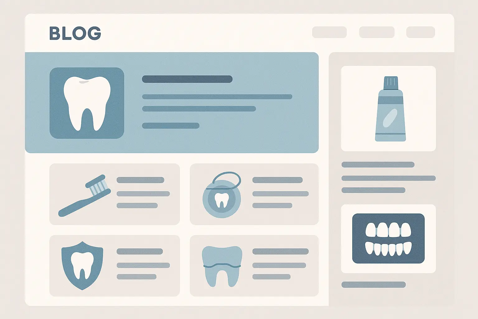 Content marketing strategy for dental practices