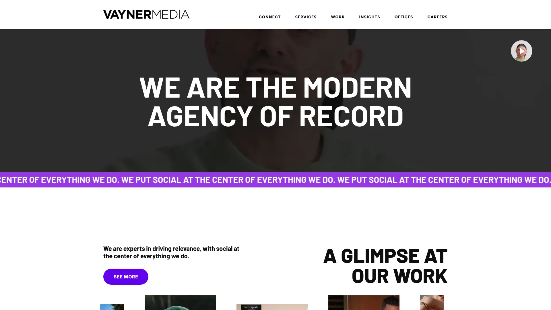 screenshot of vaynermedia.com