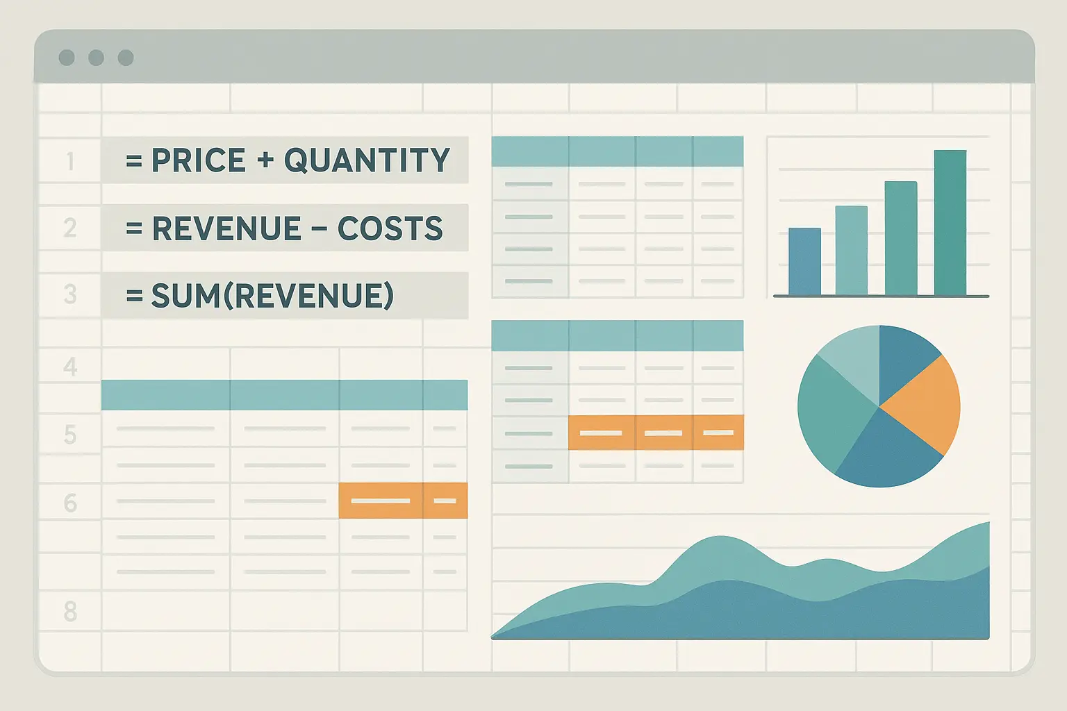 Custom spreadsheet calculator for Spotify revenue