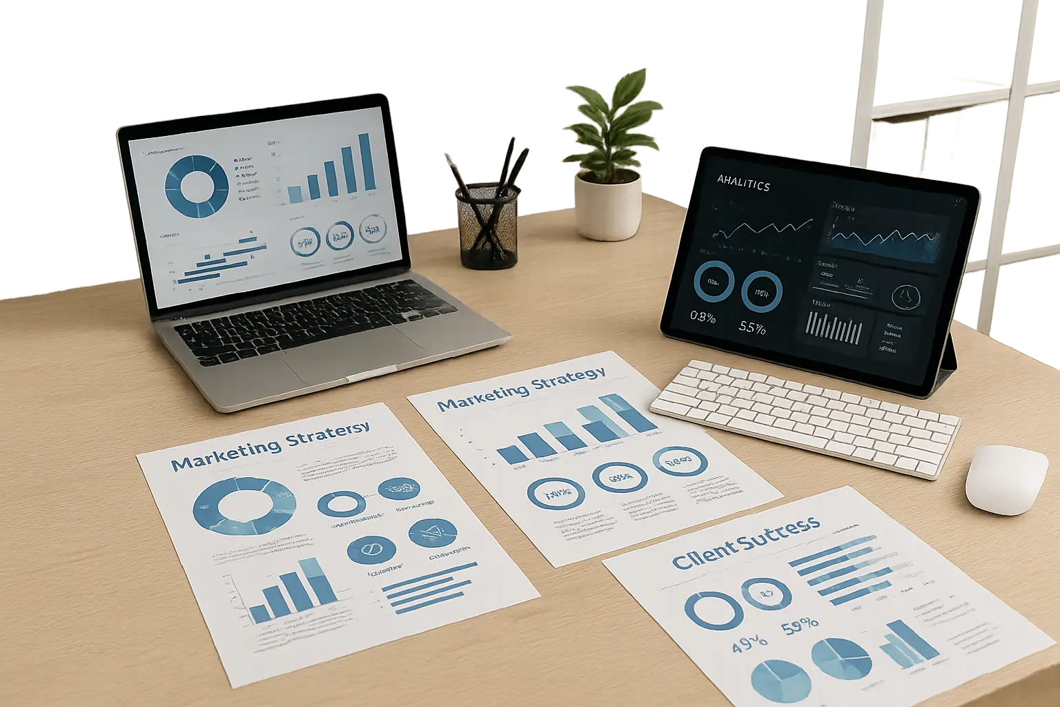 Marketing agency strategy implementation