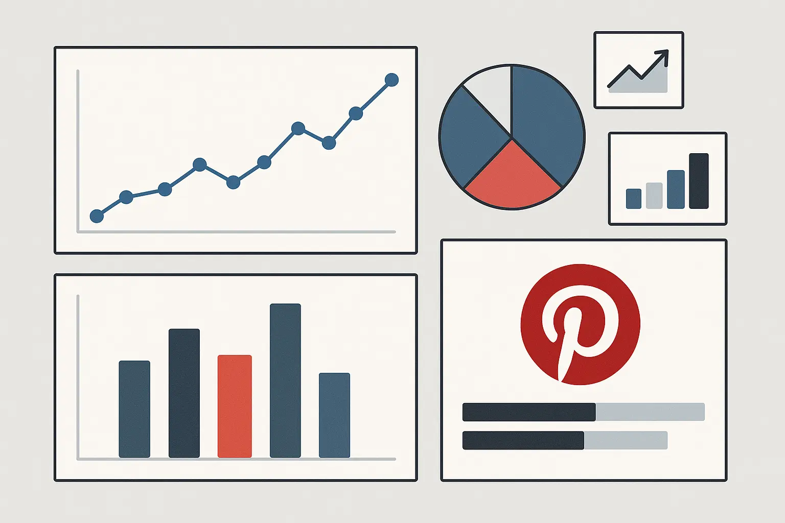 Pinterest case study analysis and metrics interpretation