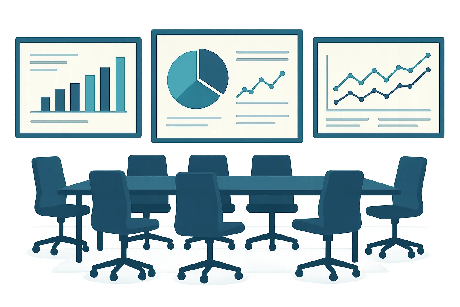B2B enterprise SEO results dashboard