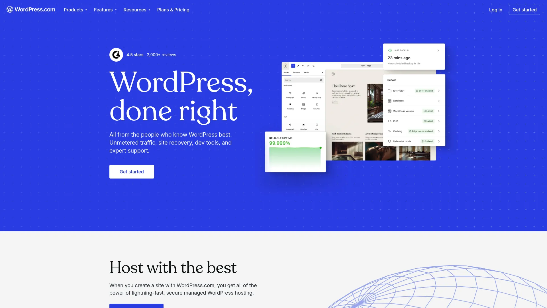 WordPress dashboard interface