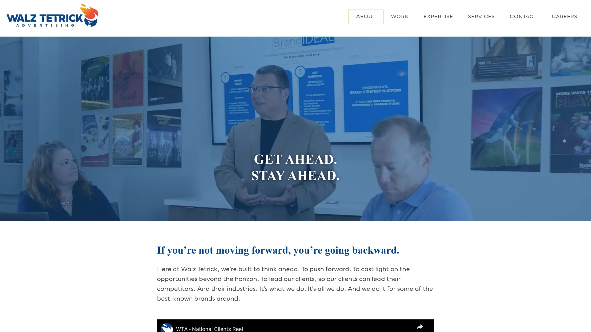 screenshot of wtads.com