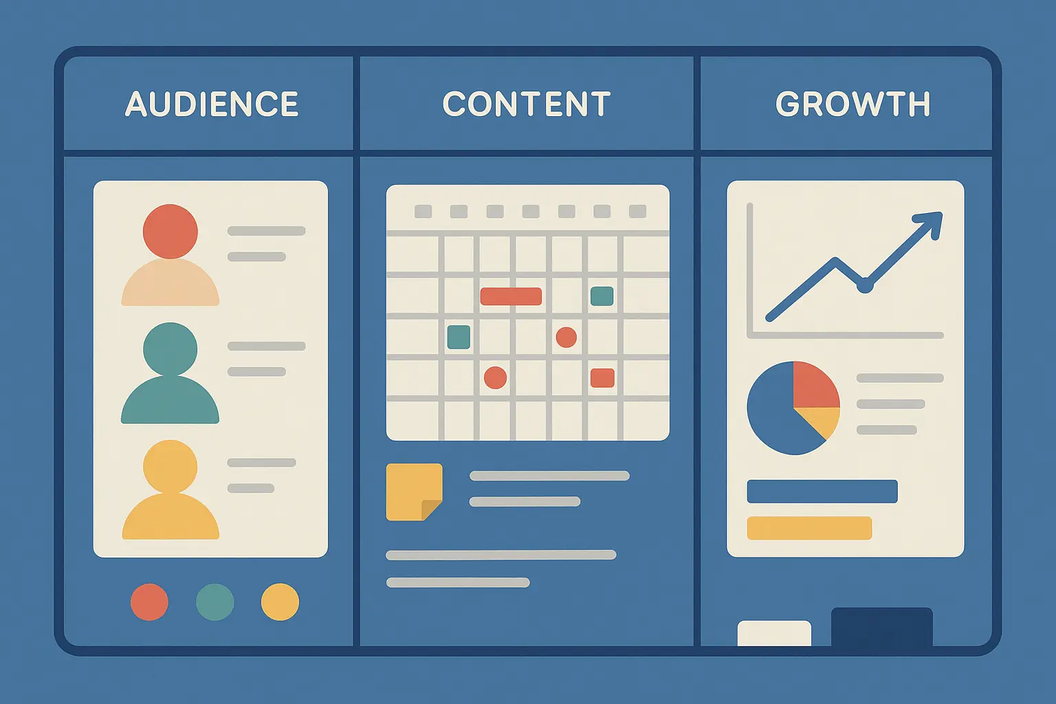 Audience development dashboard showing high-value viewer segments