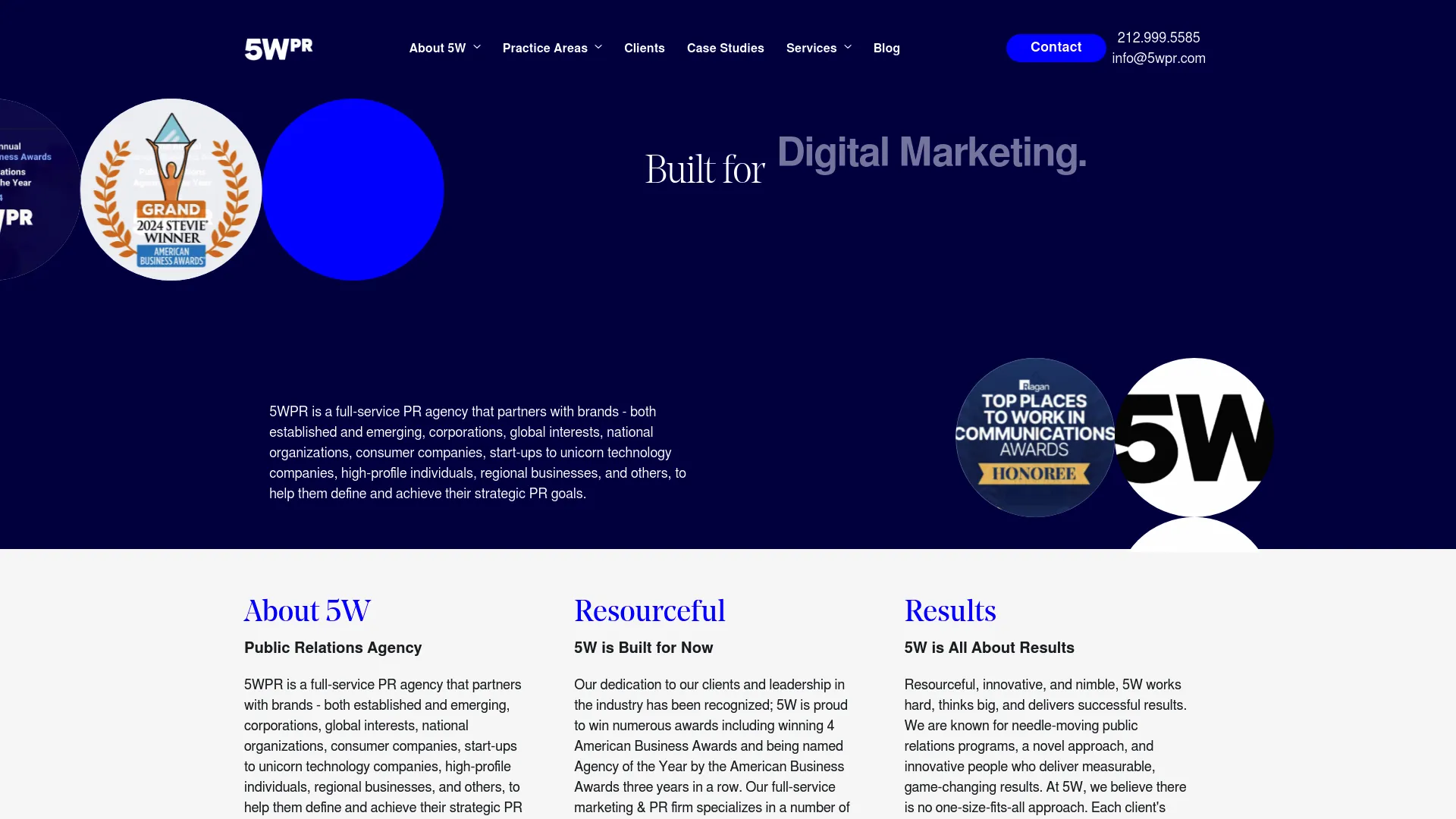 screenshot of 5wpr.com