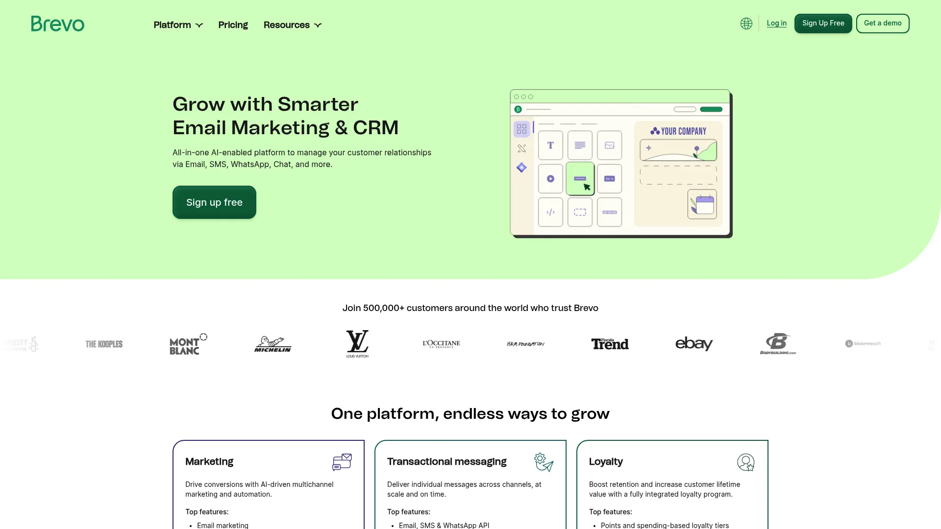 Brevo email marketing platform