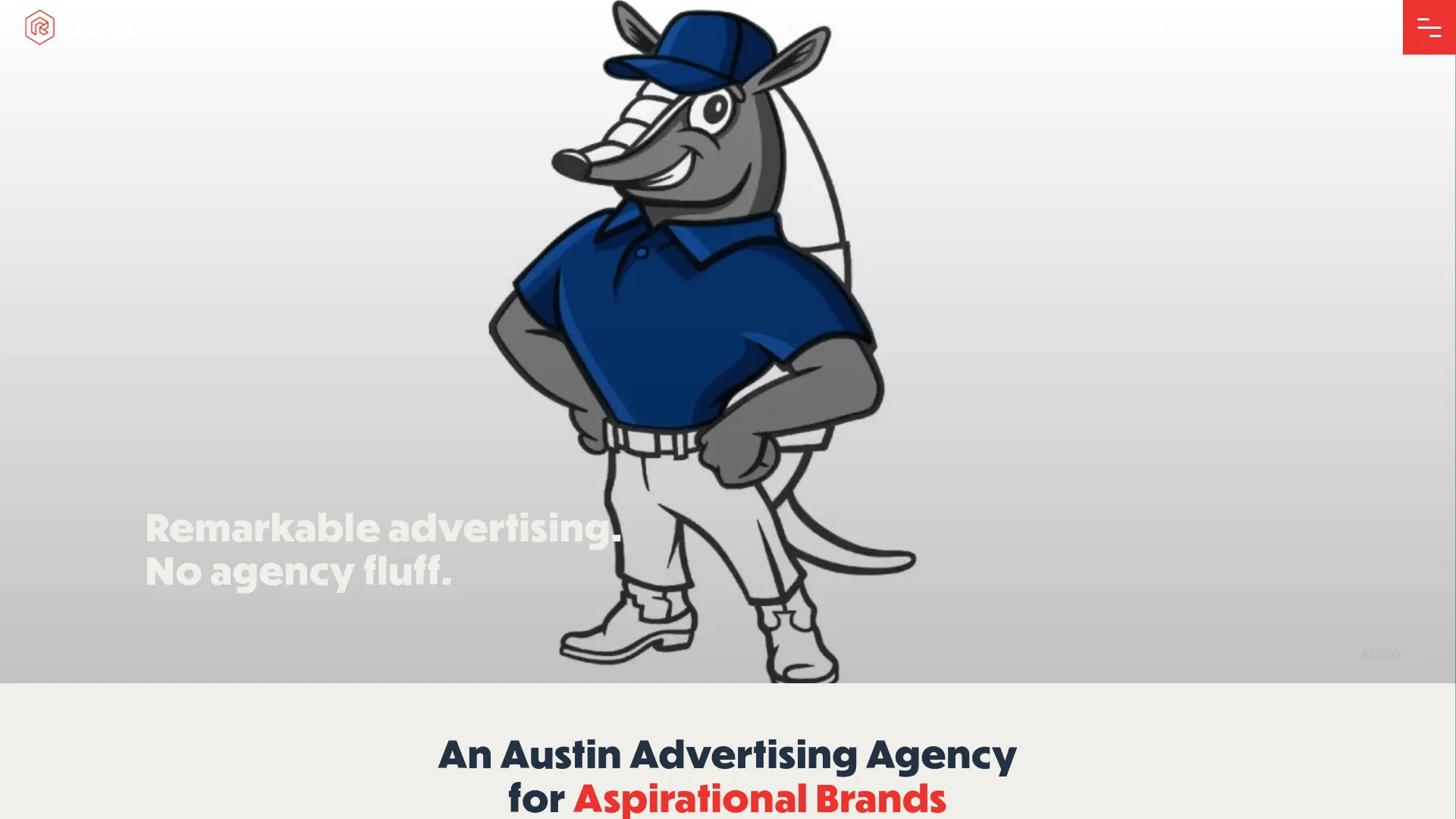 screenshot of redrocadvertising.com