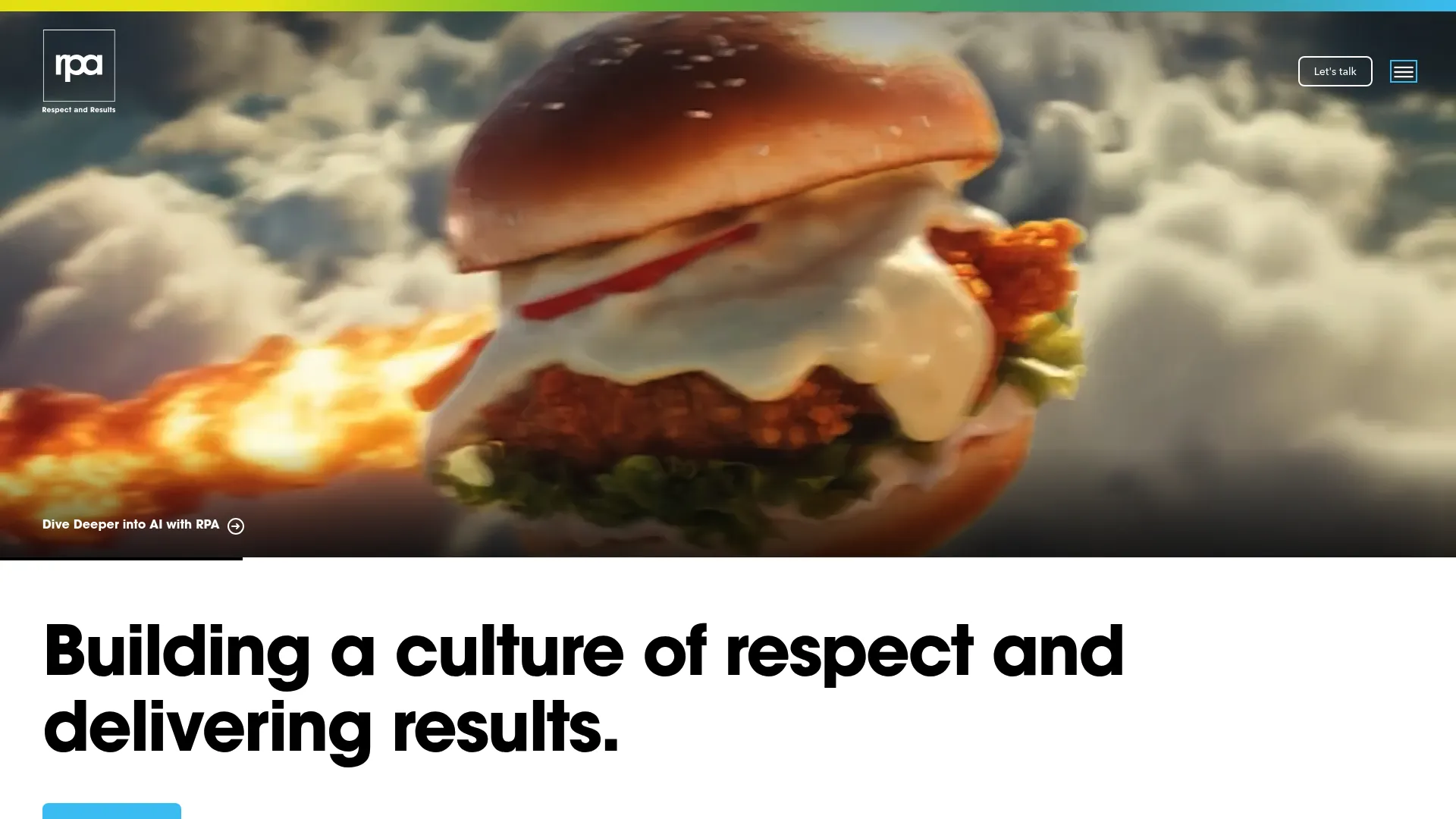 screenshot of rpa.com