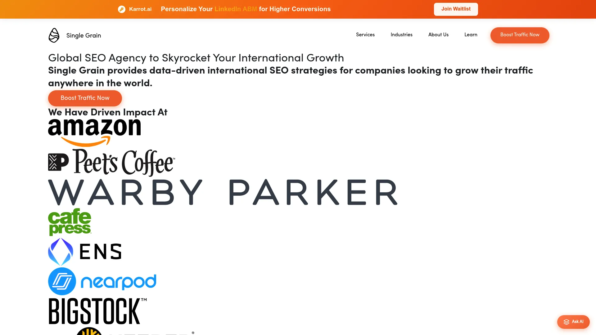 Single Grain Global SEO Agency