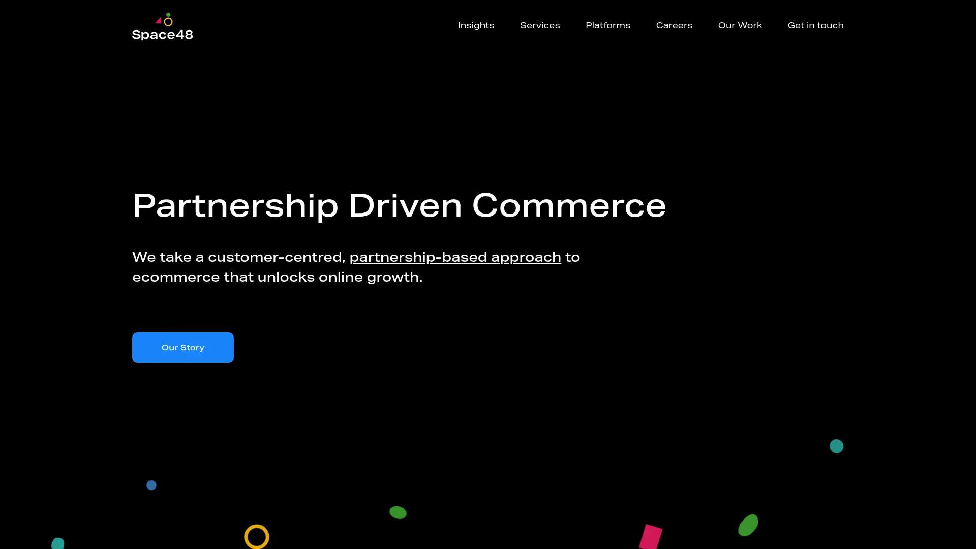 Screenshot of space48.com