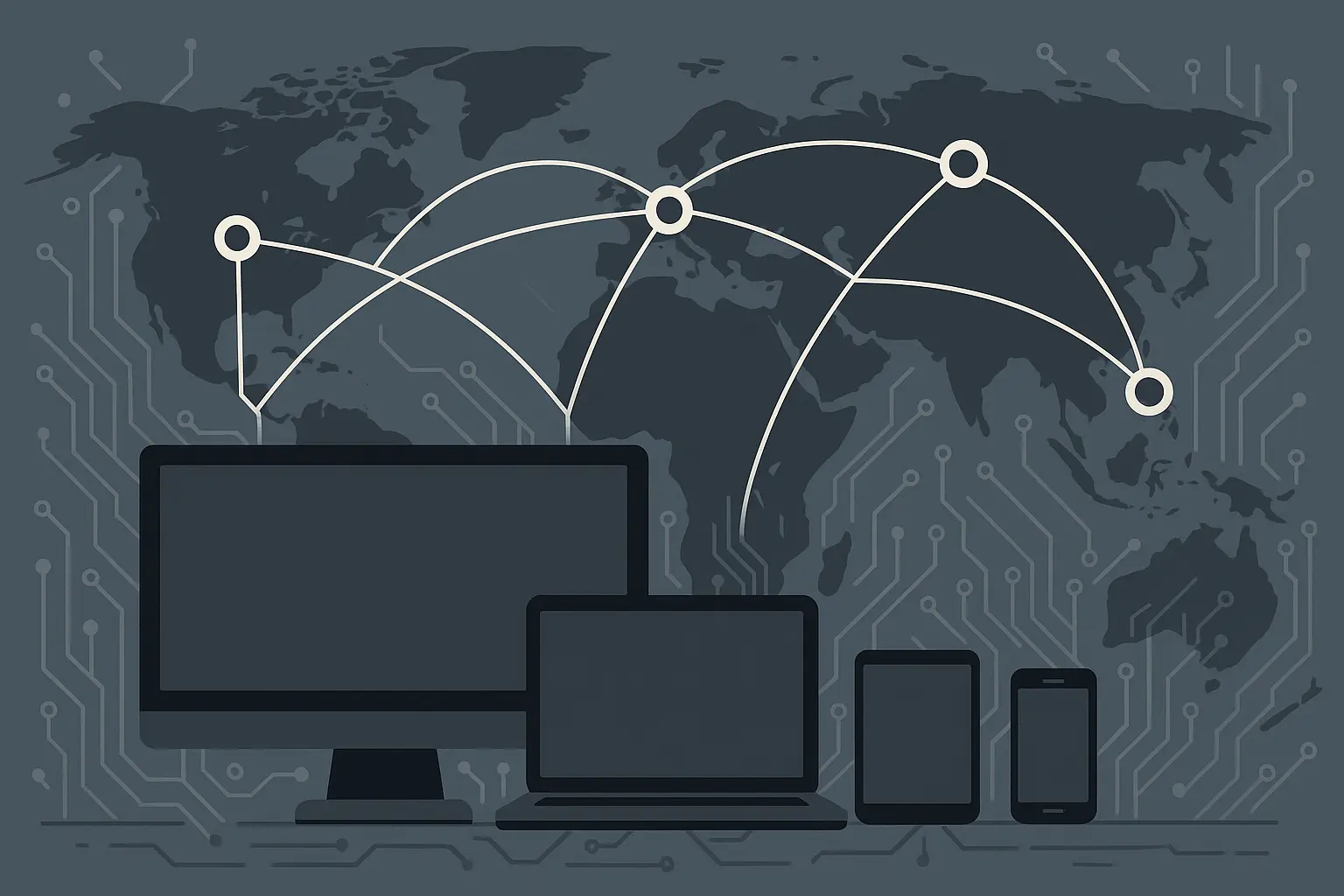 Technology giants international markets
