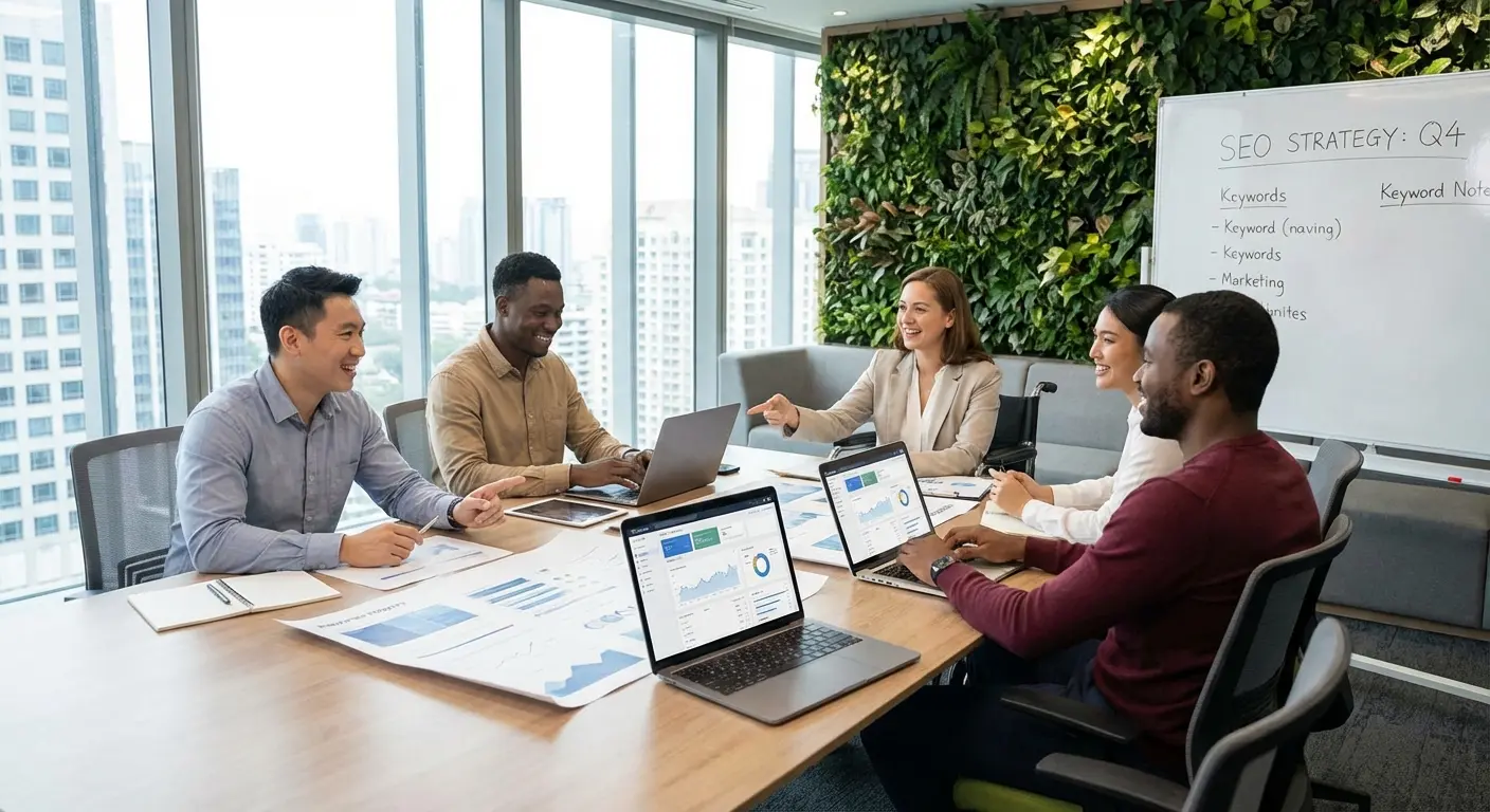Ahrefs user management interface showing list of team members with different permission levels assigned