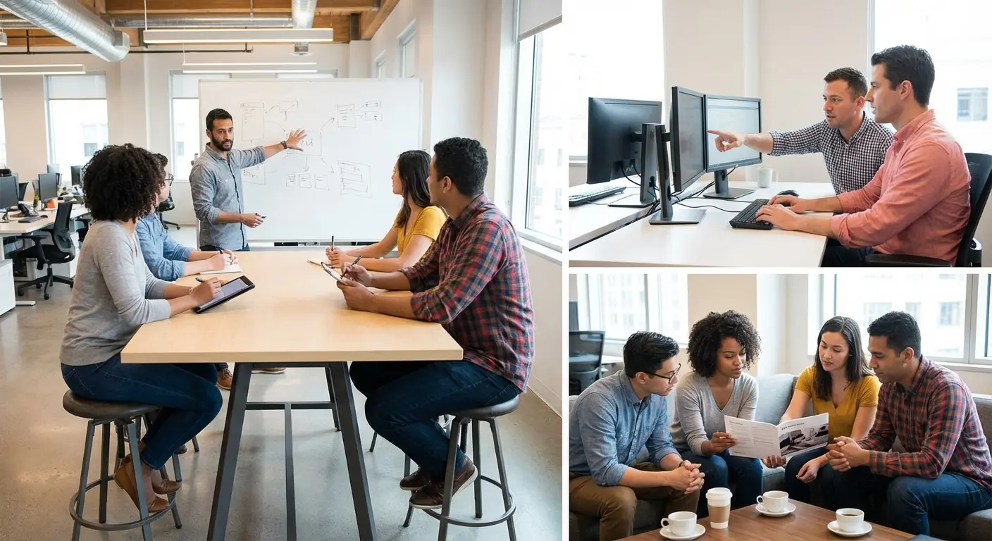 Continuous onboarding process flowchart