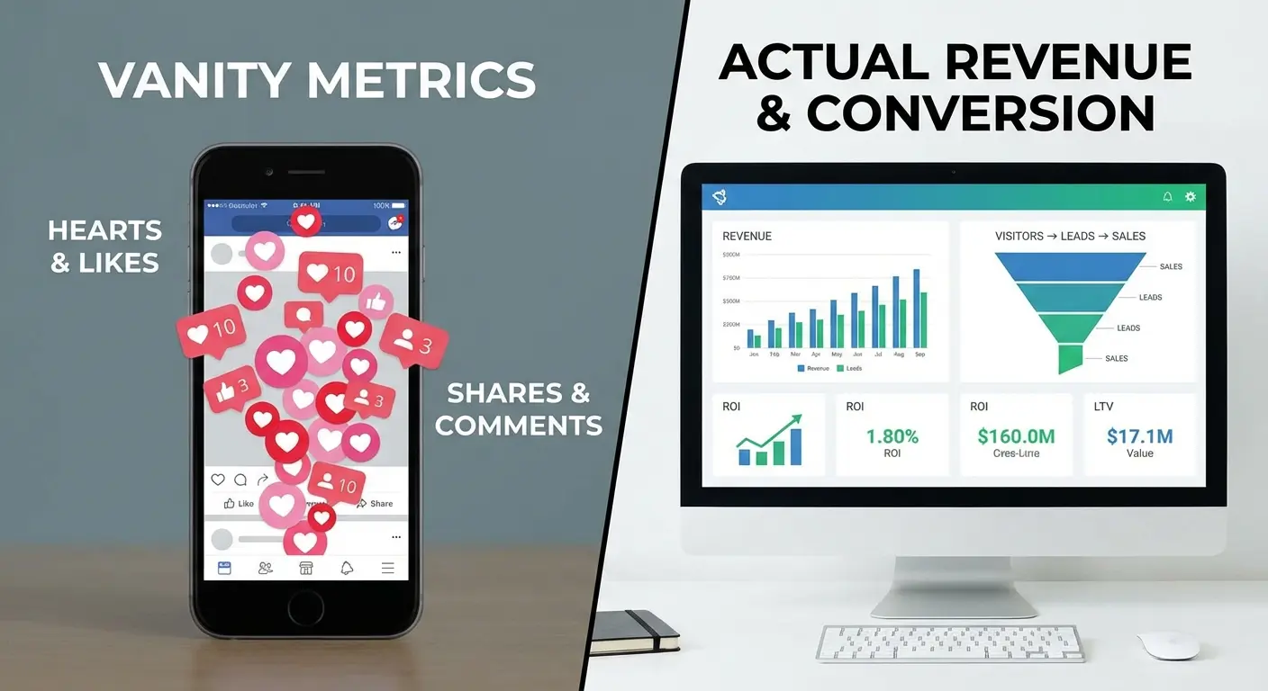 Attribution tracking dashboard example