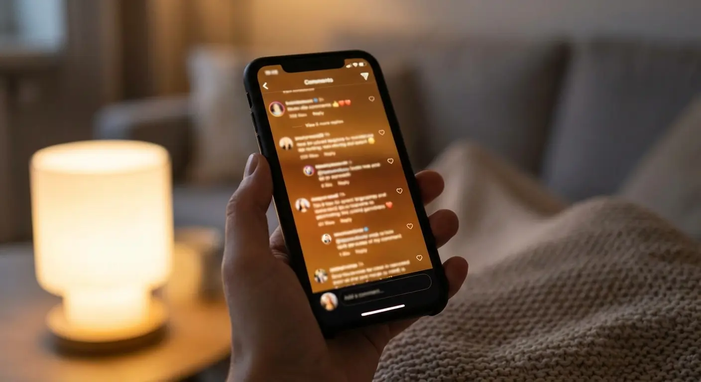 Comment quality metrics visualization