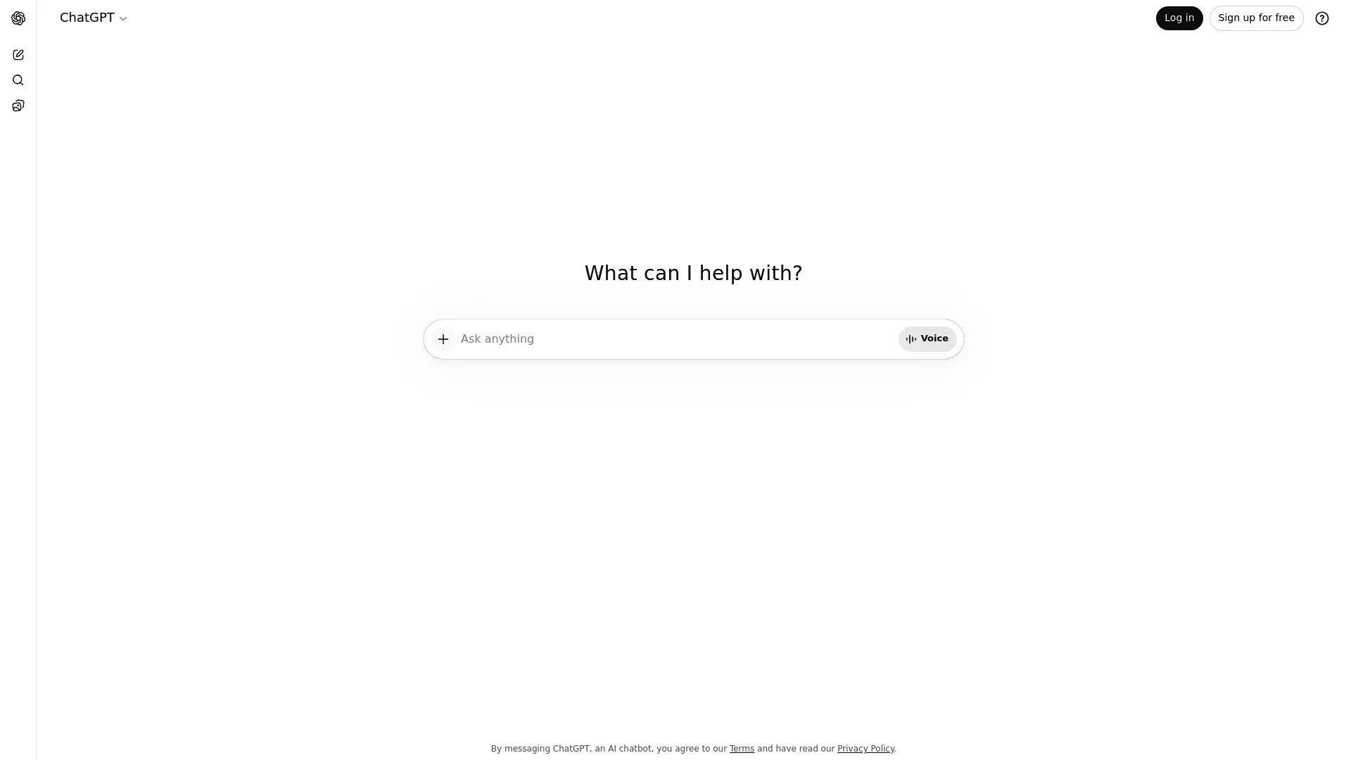 ChatGPT interface showing creative writing capabilities