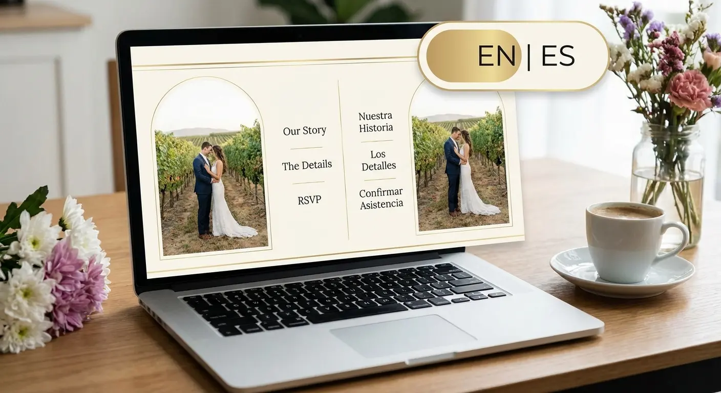 Bilingual language toggle