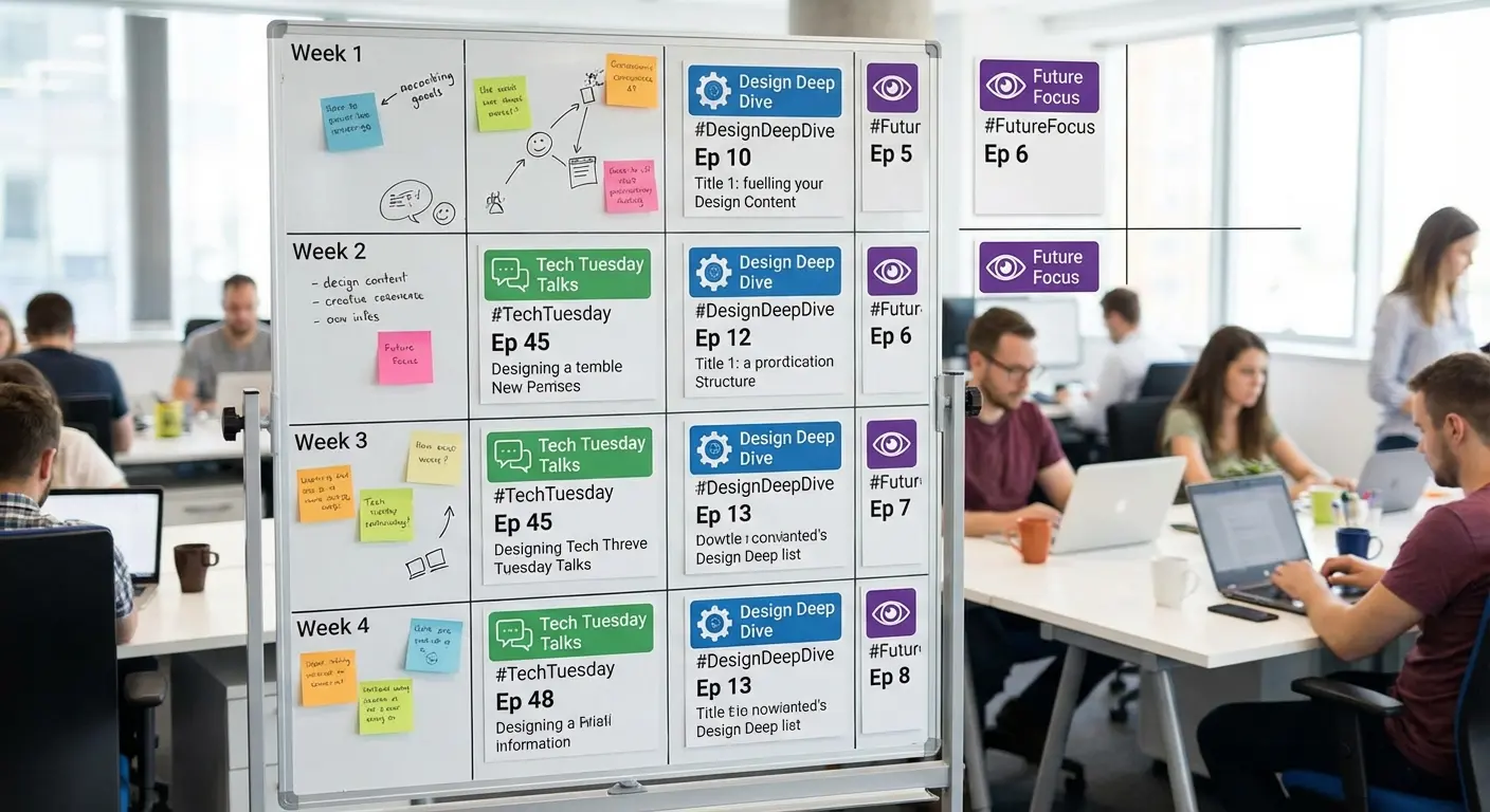 Series content branding strategy