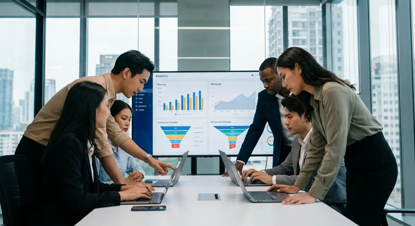 AR versus revenue correlation chart