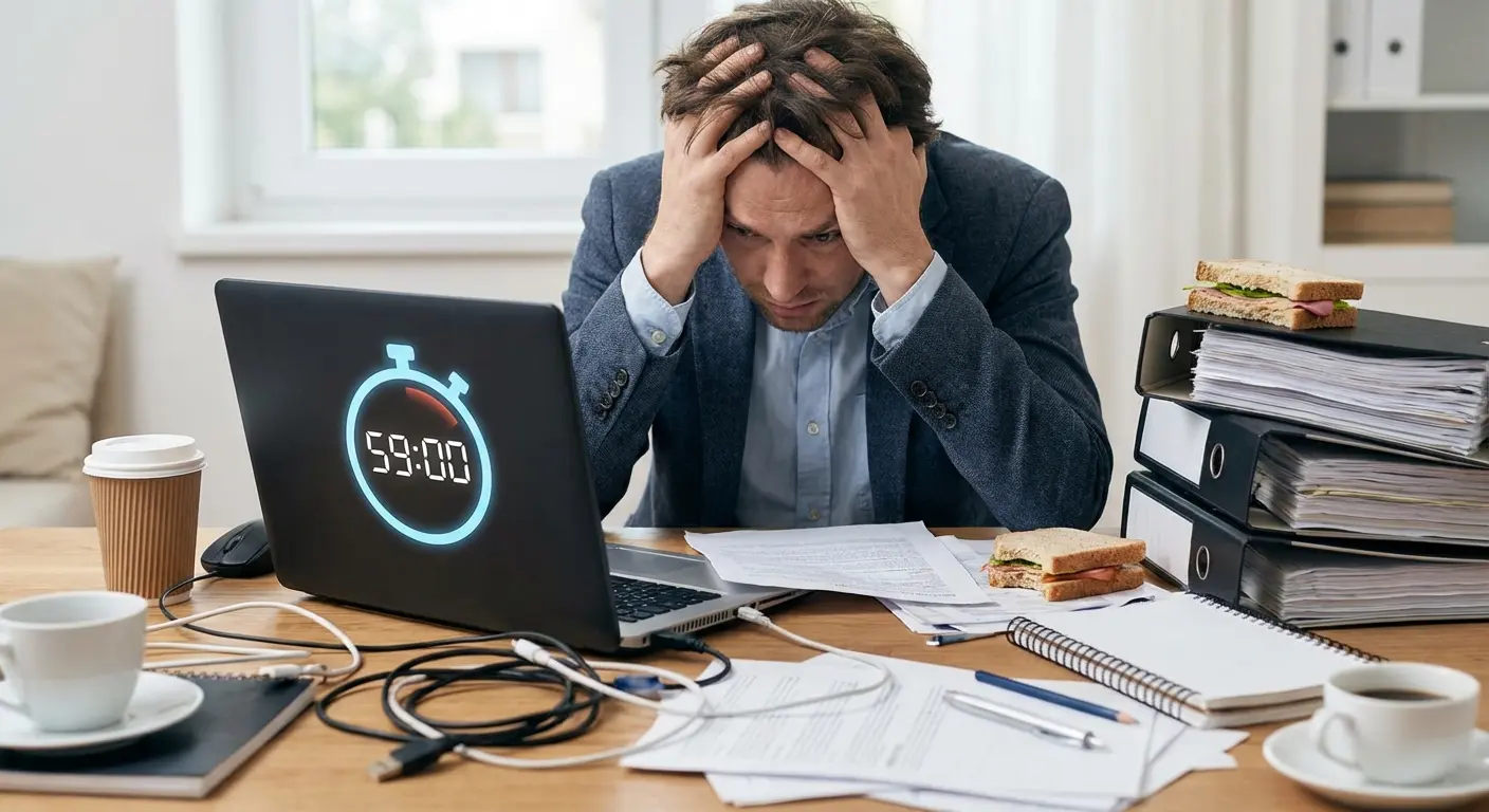 Google Meet time limit warning during video call