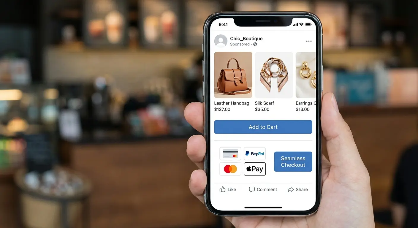 In-tweet checkout experience interface