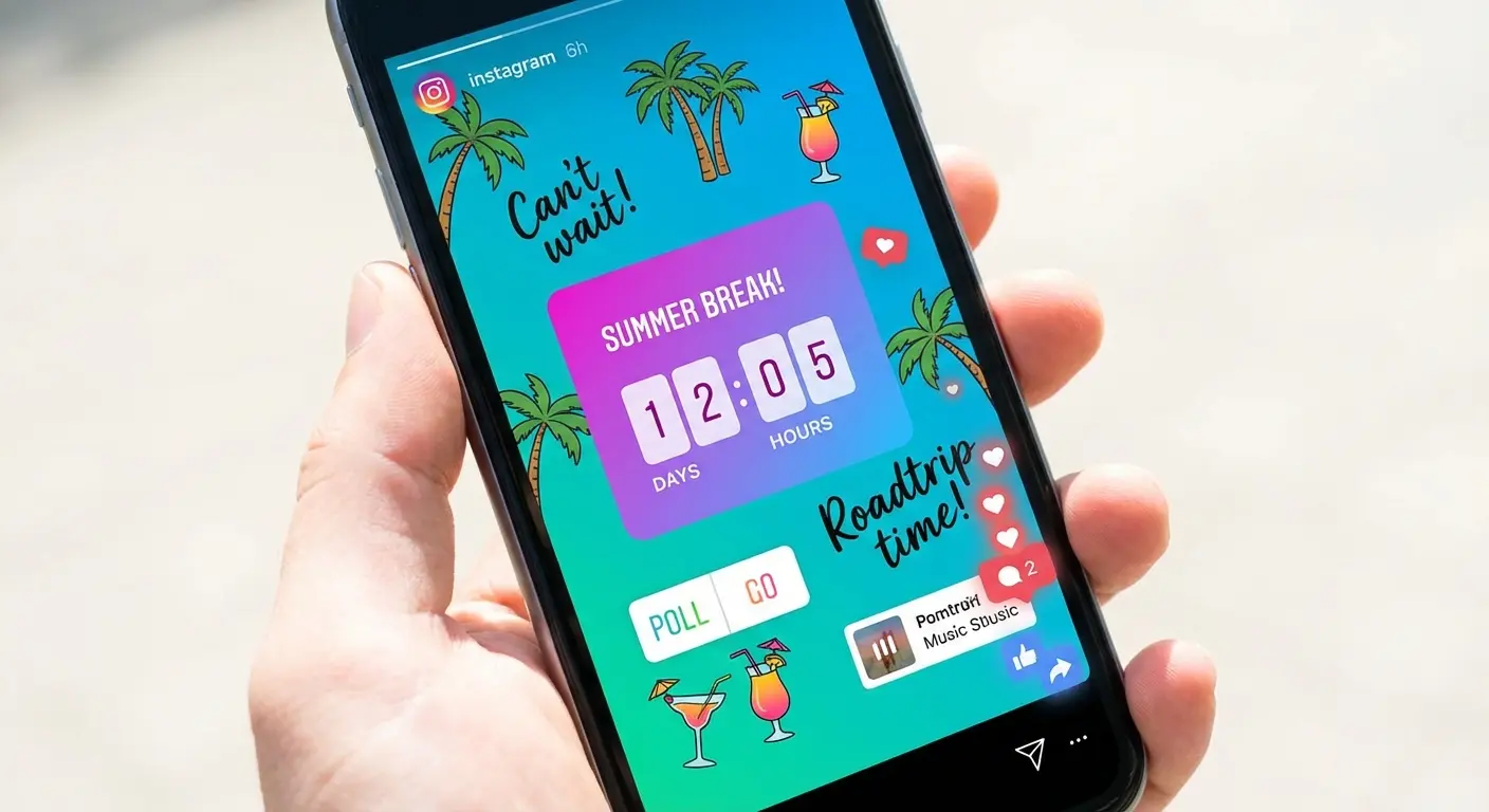 Instagram countdown sticker conversion strategy