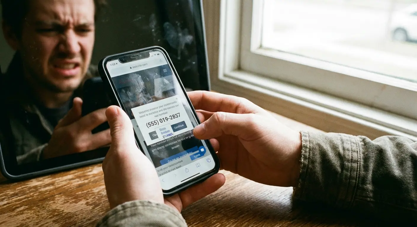 Mobile location page rendering issues