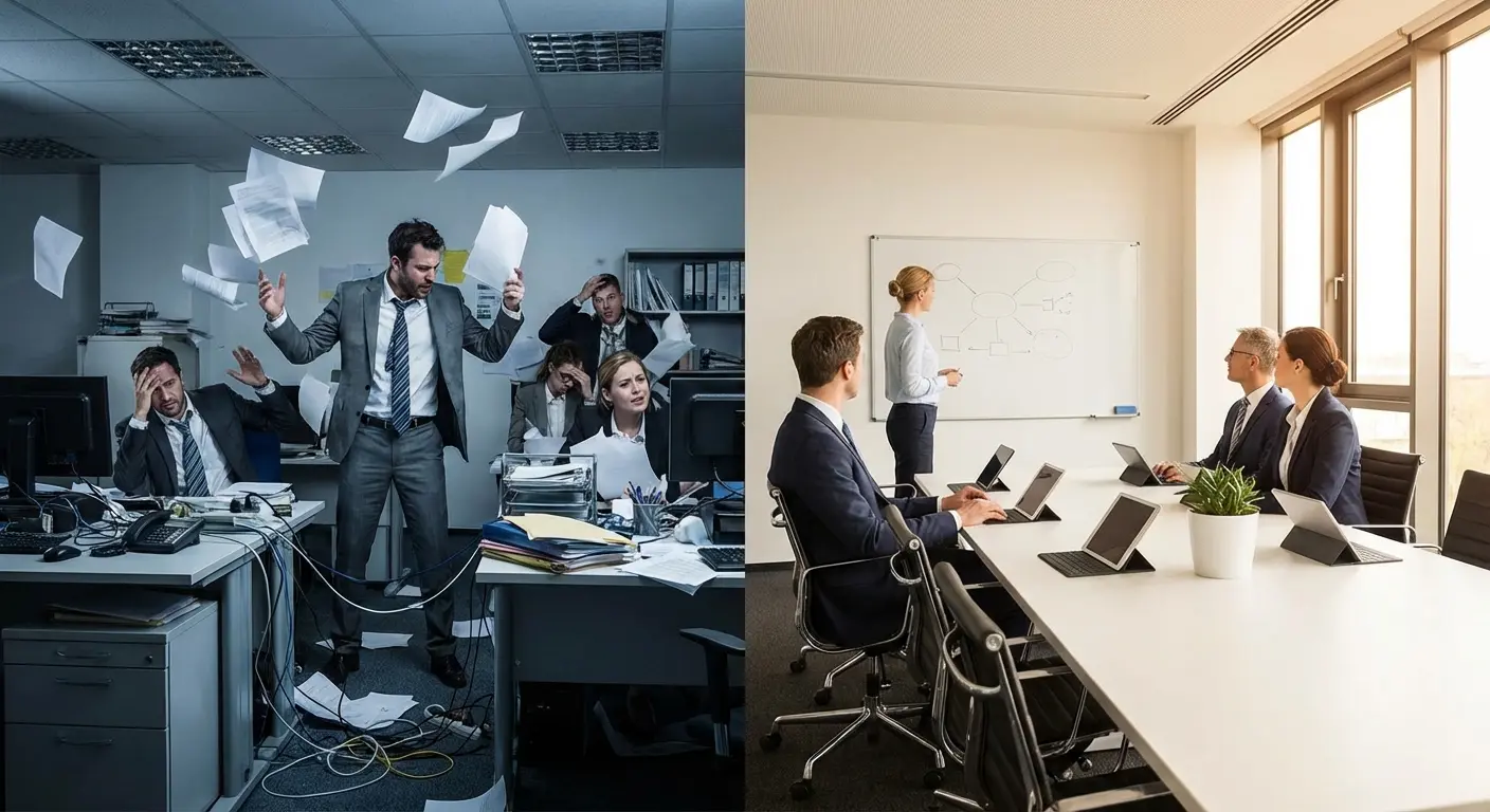 Em dash creating contrast in business writing