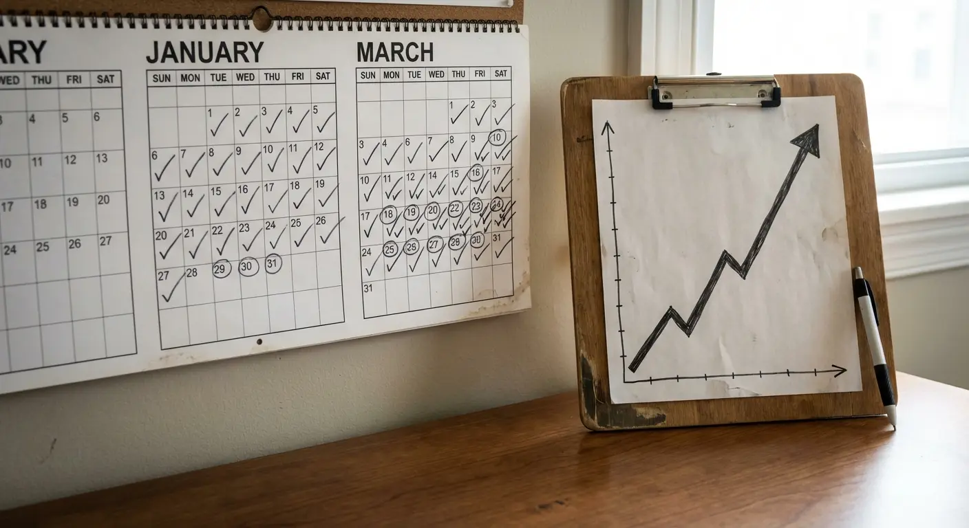 Pinterest pin performance timeline