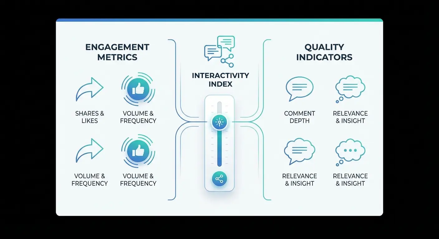 Engagement rate versus view count analysis