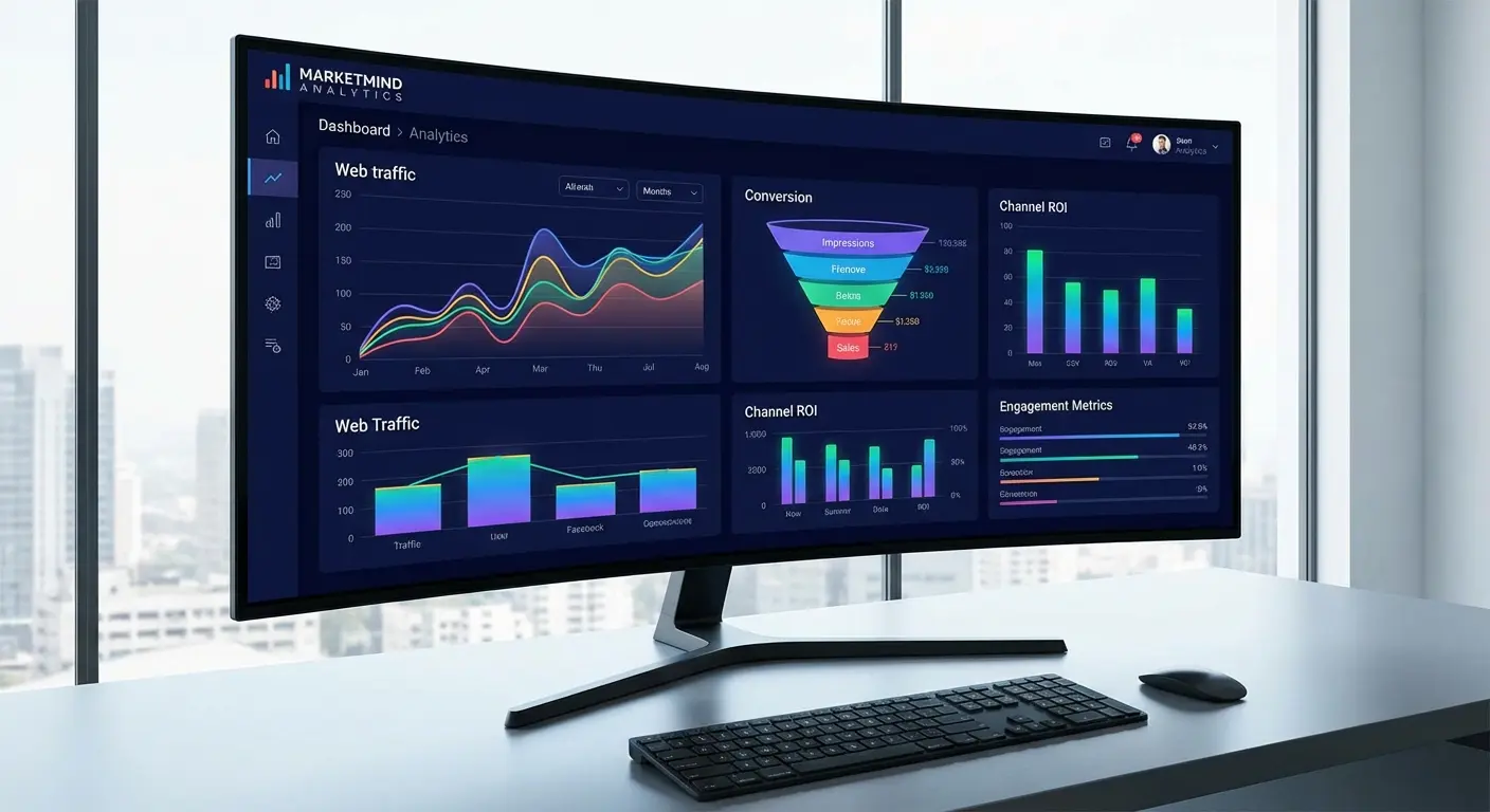 Twitter engagement metrics dashboard