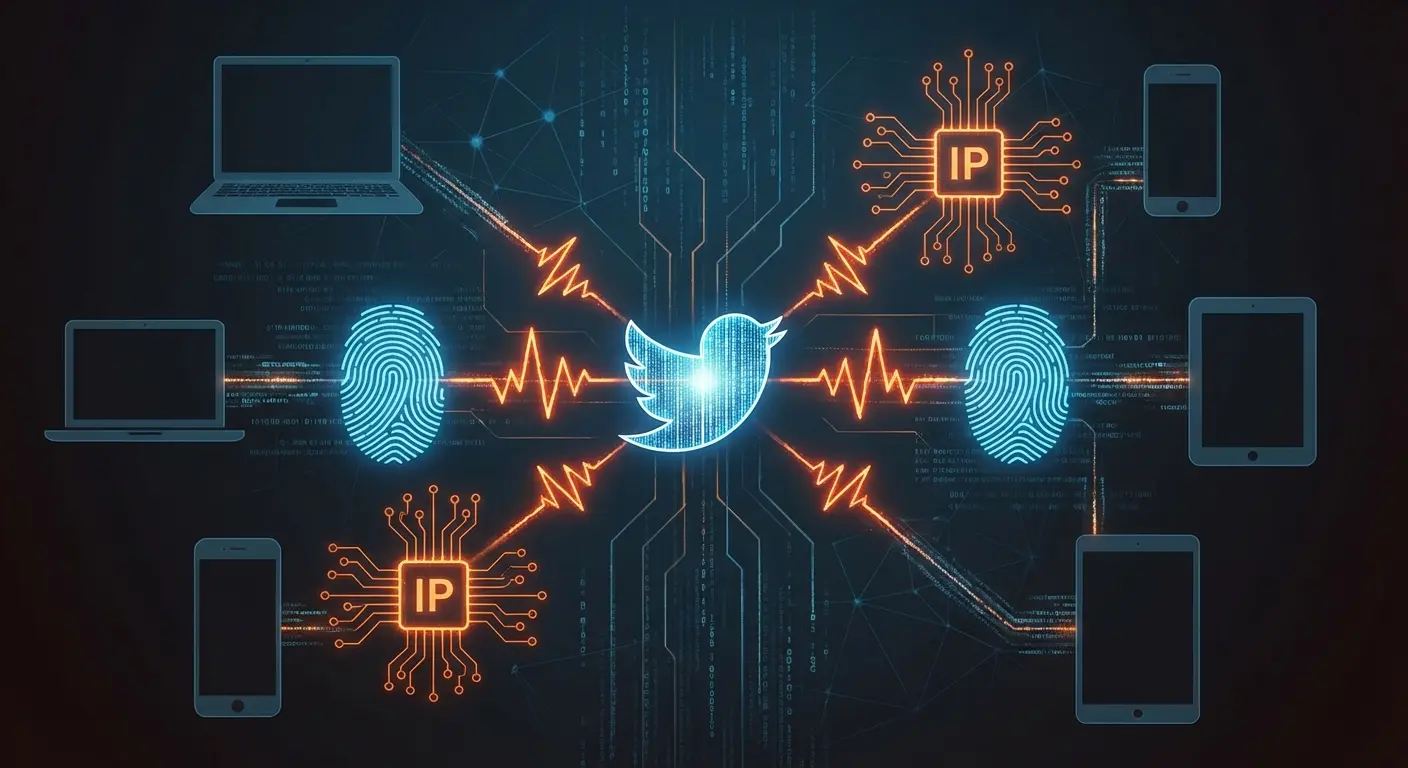 Twitter security alert notification screen