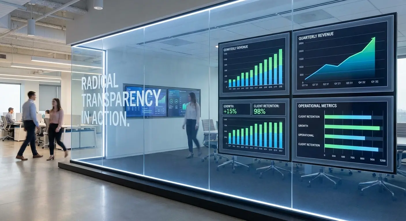 Buffer transparent revenue report dashboard