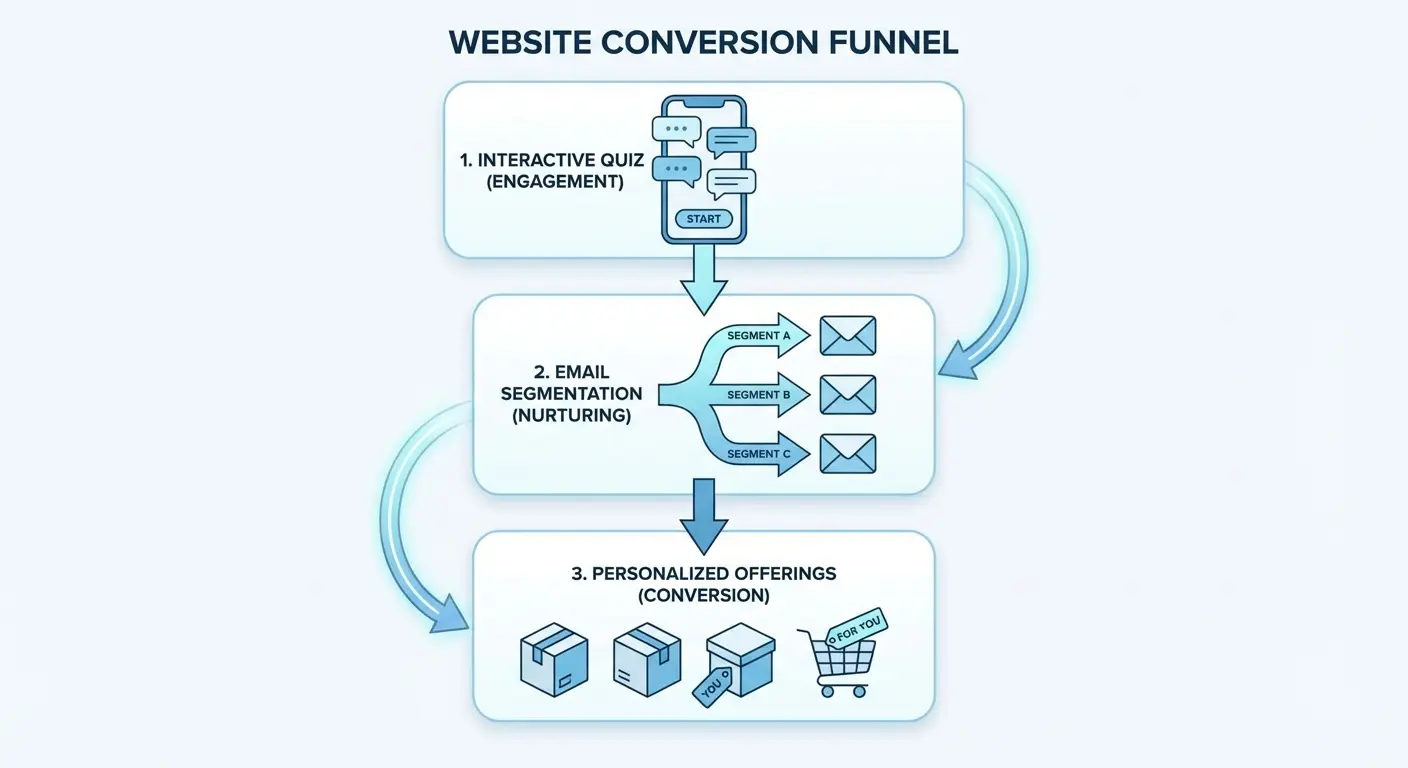 Interactive quiz personal website example