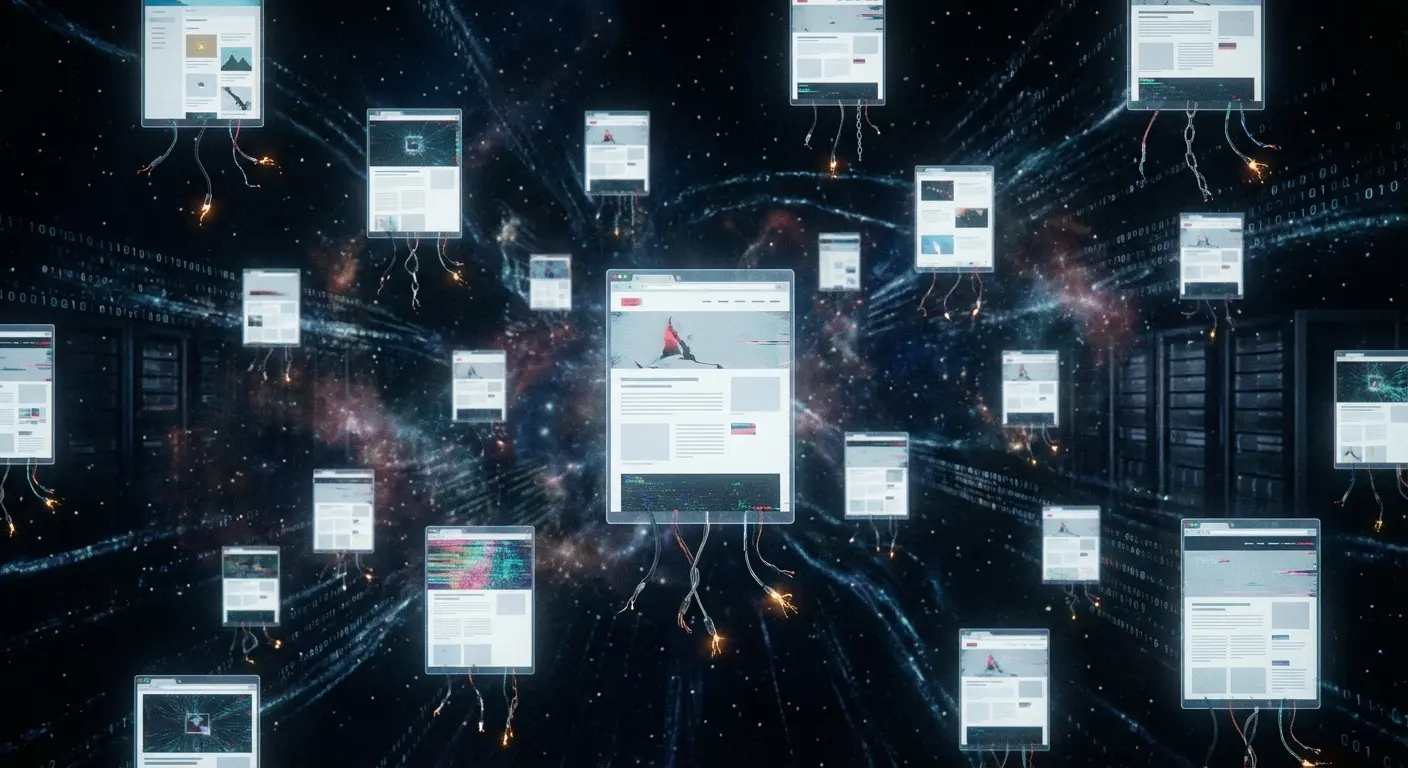 Orphaned pages visualization in site architecture
